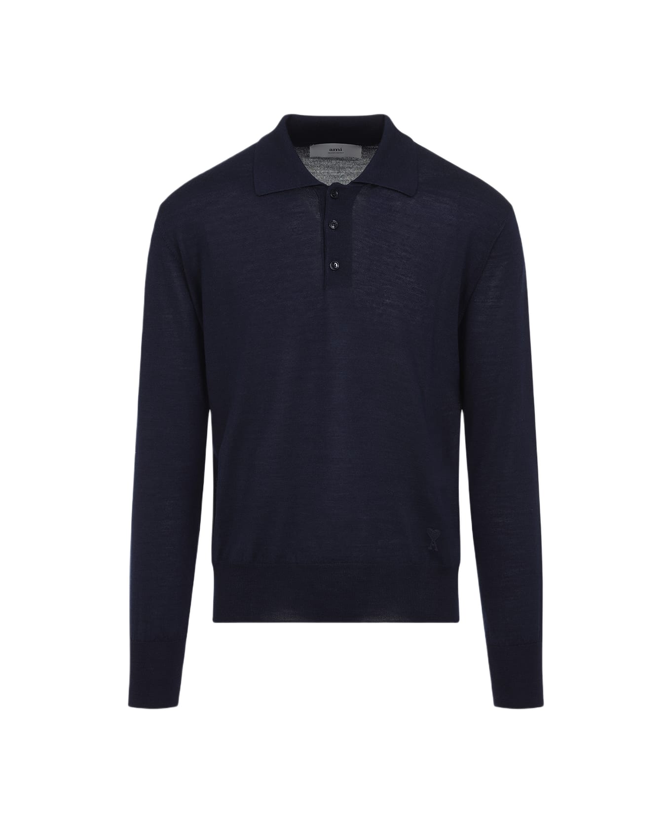 Ami Alexandre Mattiussi Tonal Adc Polo - Navy Blue