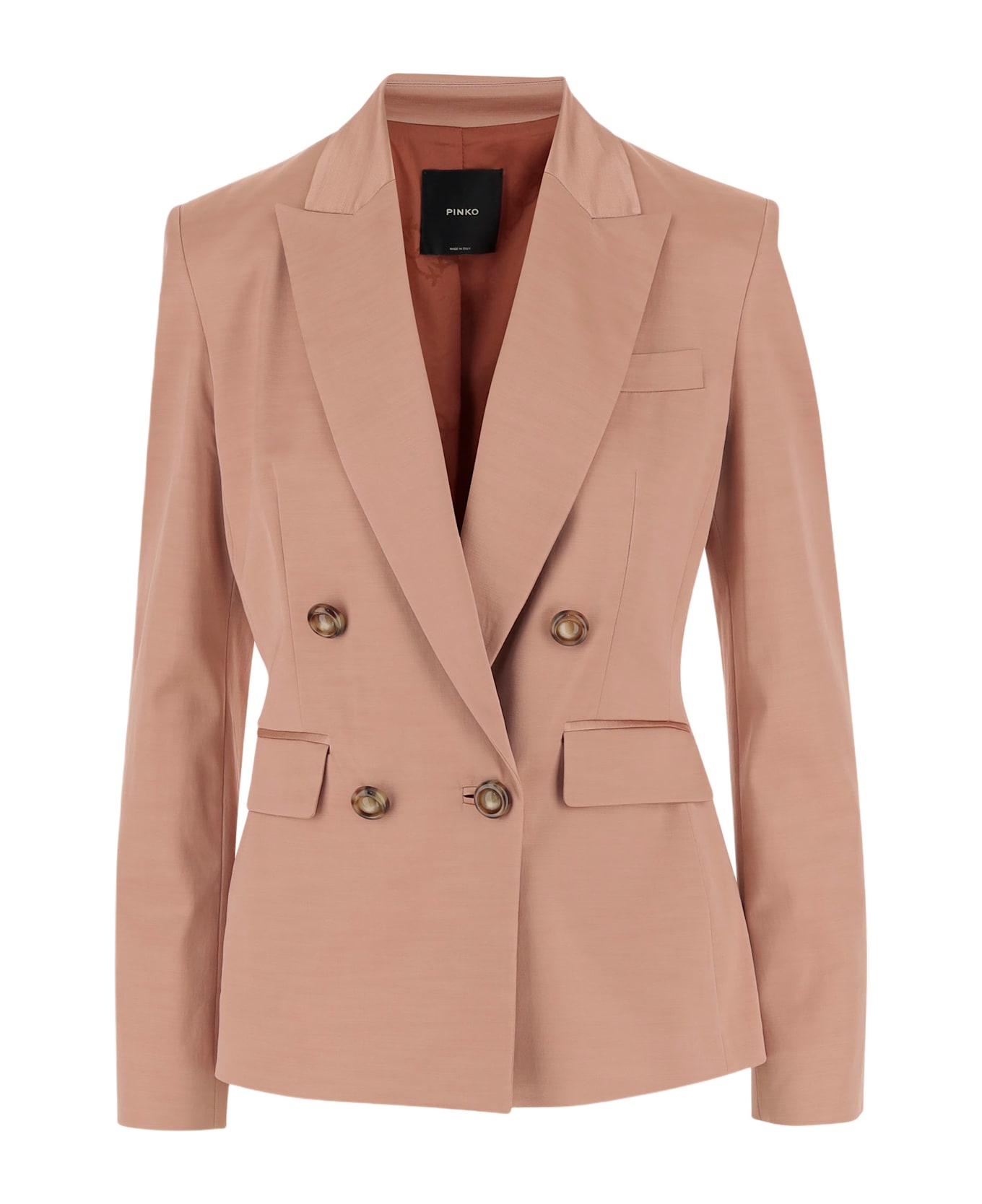 Pinko Single-opept Jacket - Pink