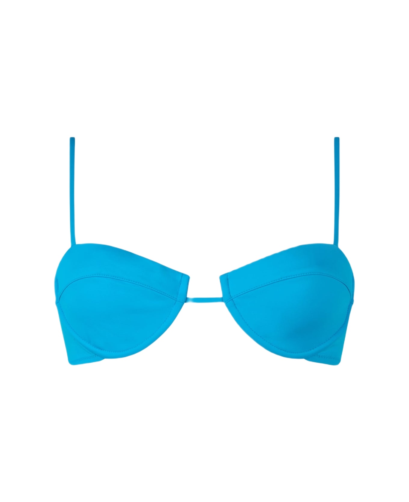 MC2 Saint Barth Turquoise Underwired Bralette Top Salina - SKY