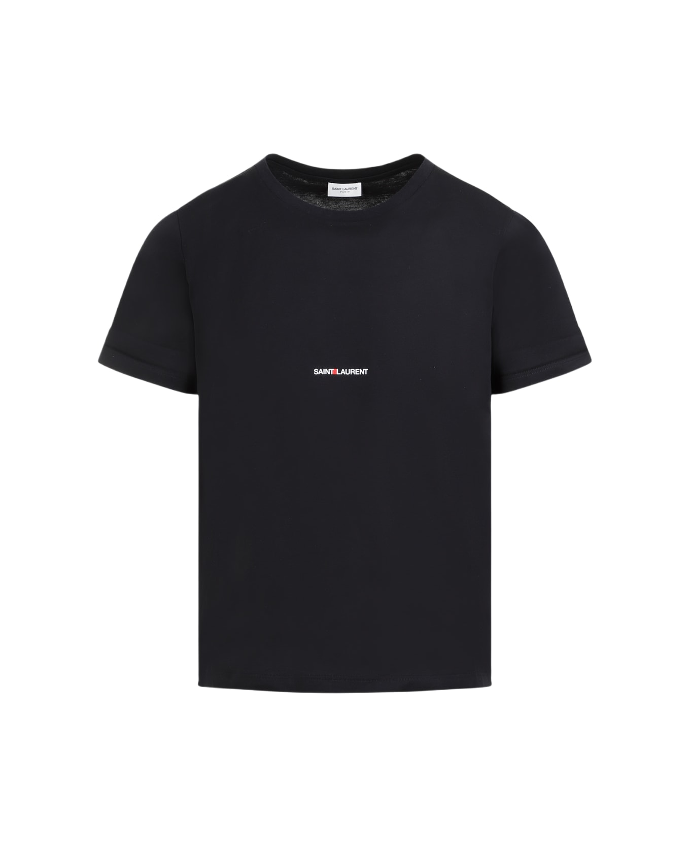 Saint Laurent Crew Neck T-shirt - Noir