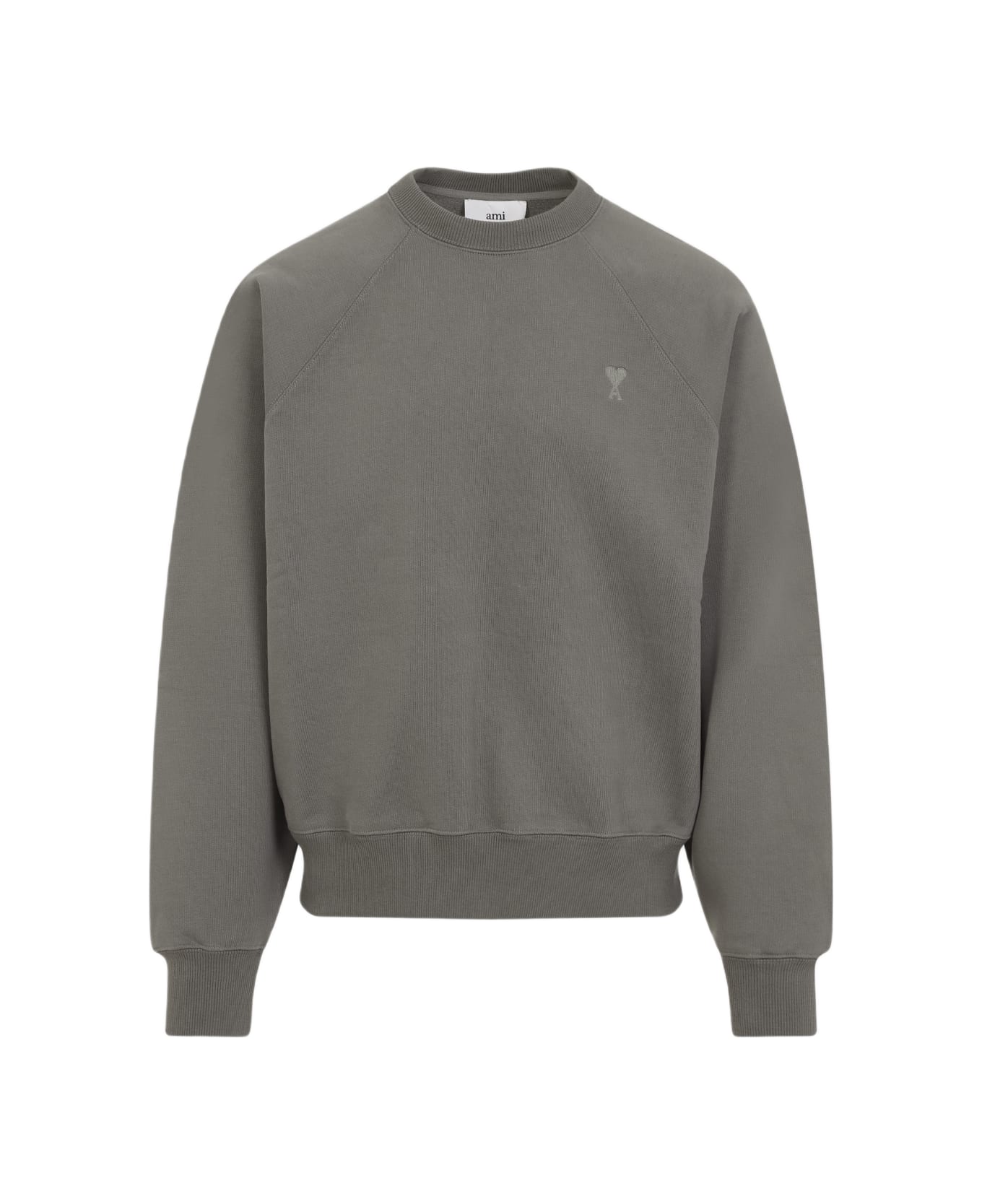 Ami Alexandre Mattiussi Boxy Adc Sweatshirt - Smoke Grey