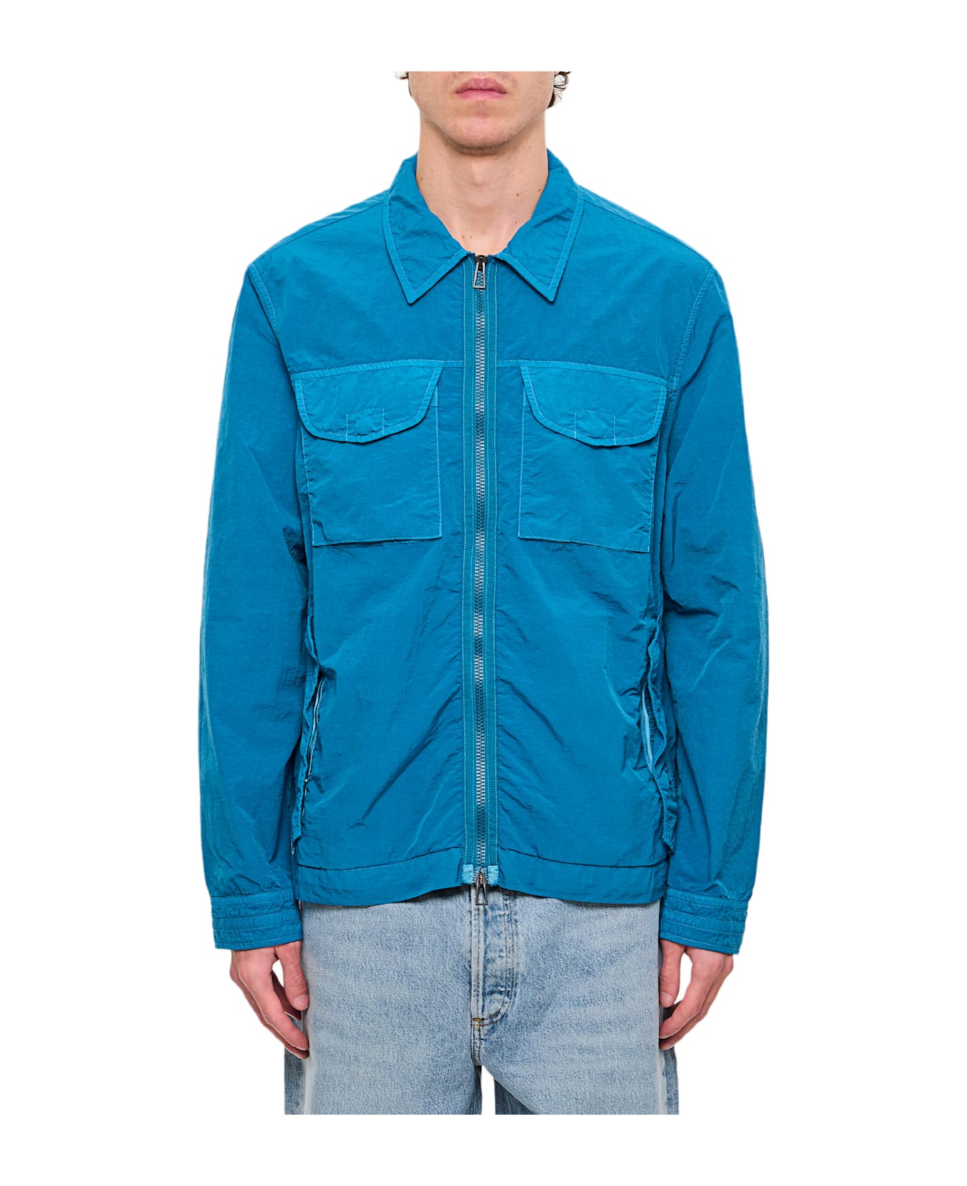 Paul Smith Pockets Jacket - Clear Blue