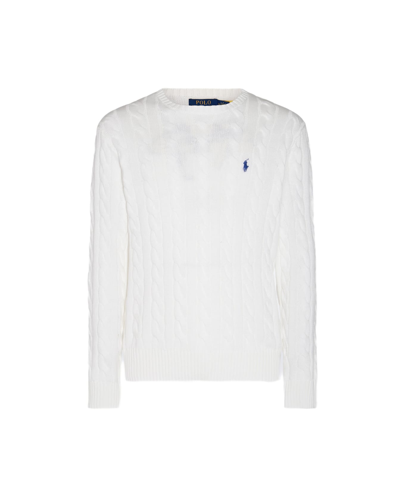 Polo Ralph Lauren White Cotton Knitwear - White