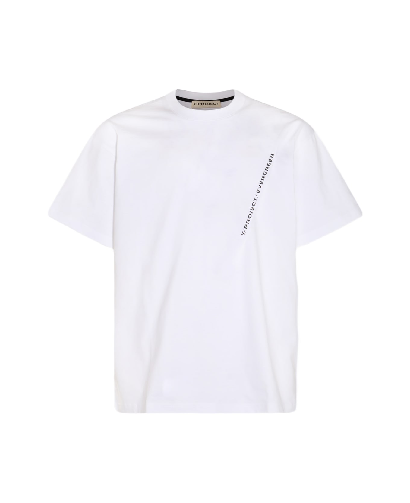 Y/Project White Cotton T-shirt