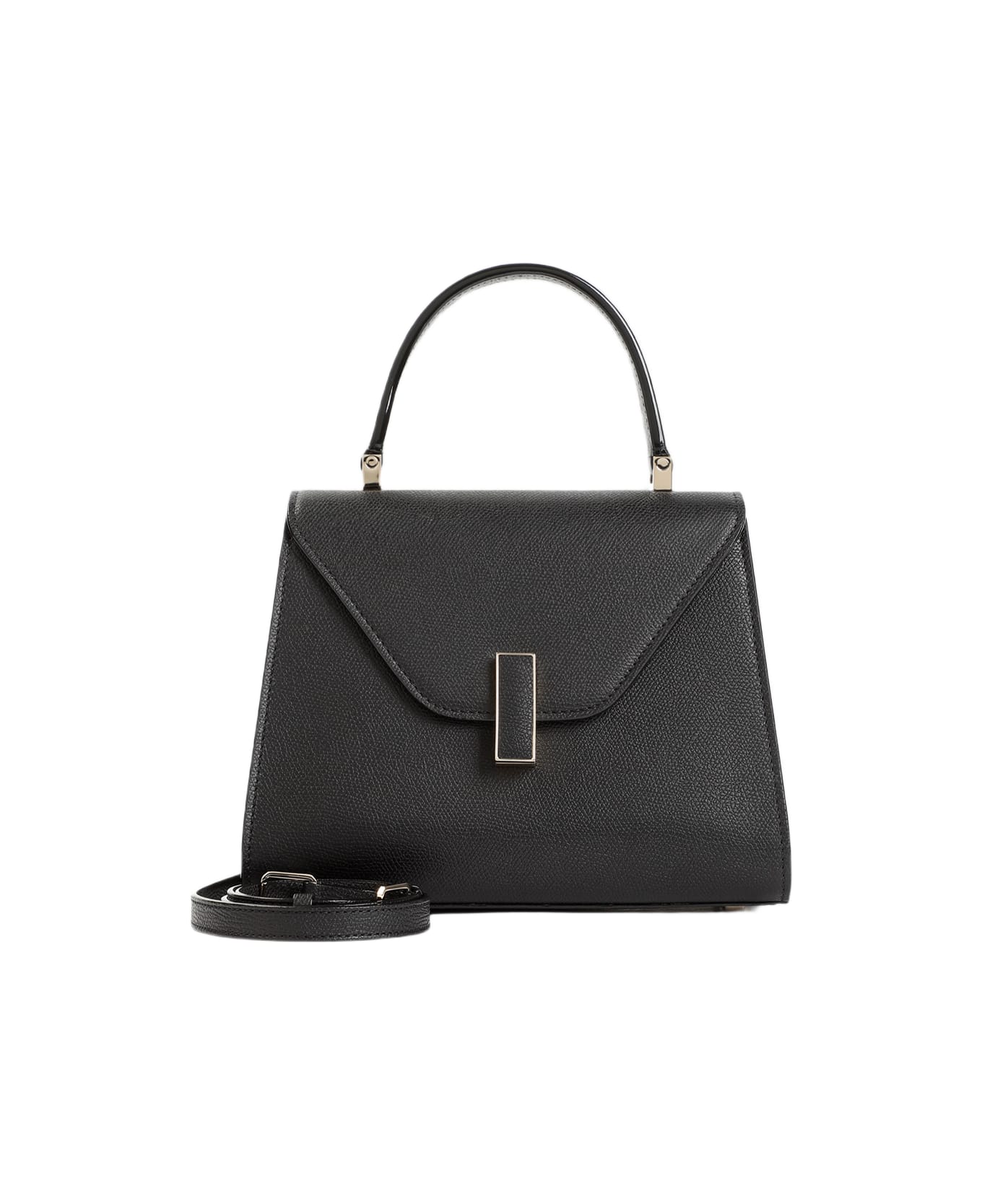 Valextra Iside Top Handle Mini Bag - Nn Nero