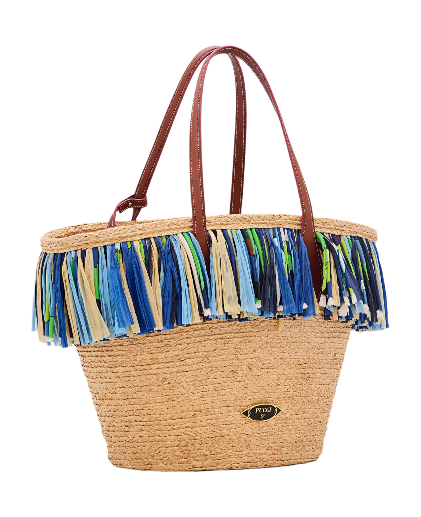 Pucci Fringes Basket Bag - A20