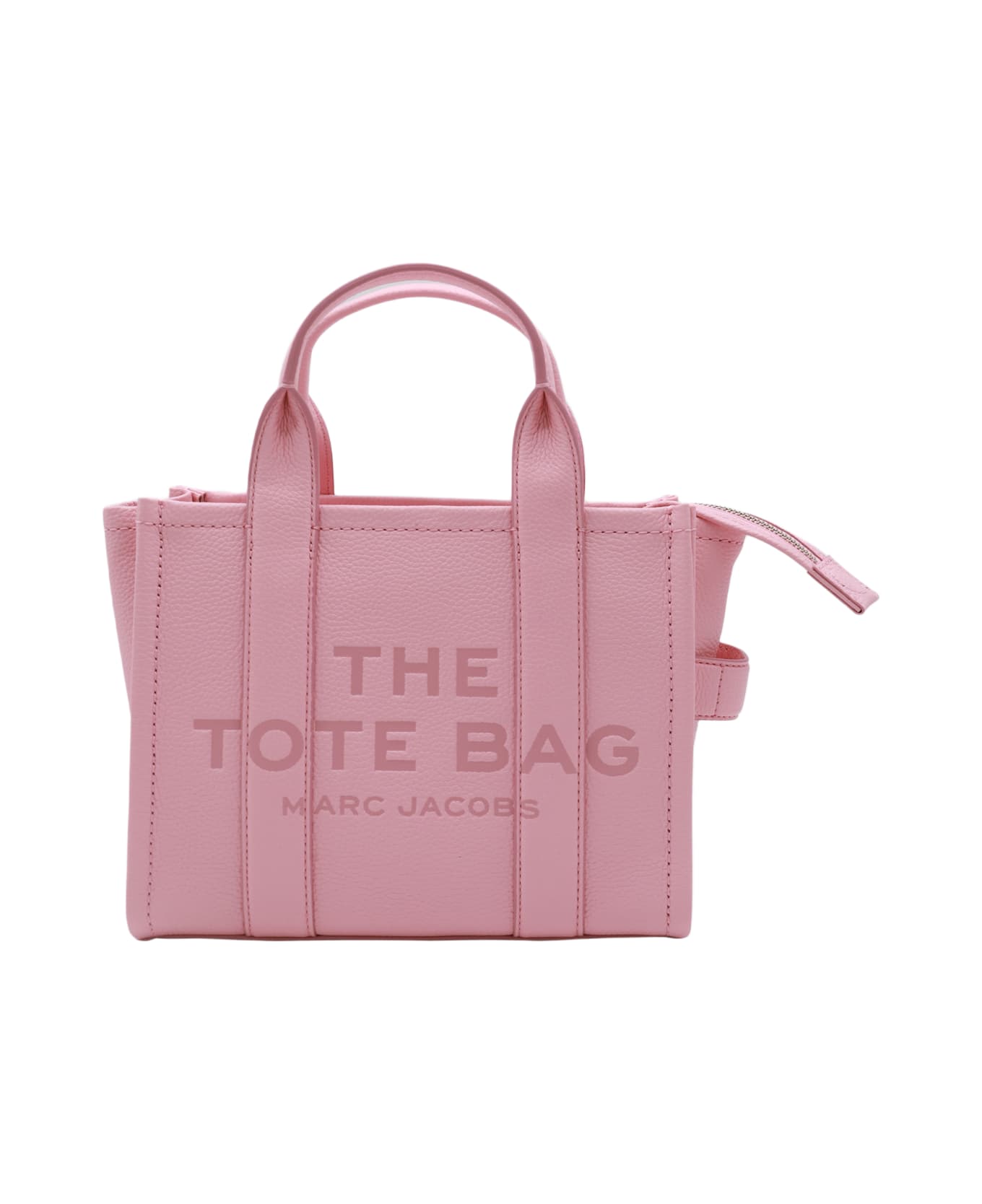 Marc Jacobs Pink Leather The Mini Tote Bag - RIBBON PINK
