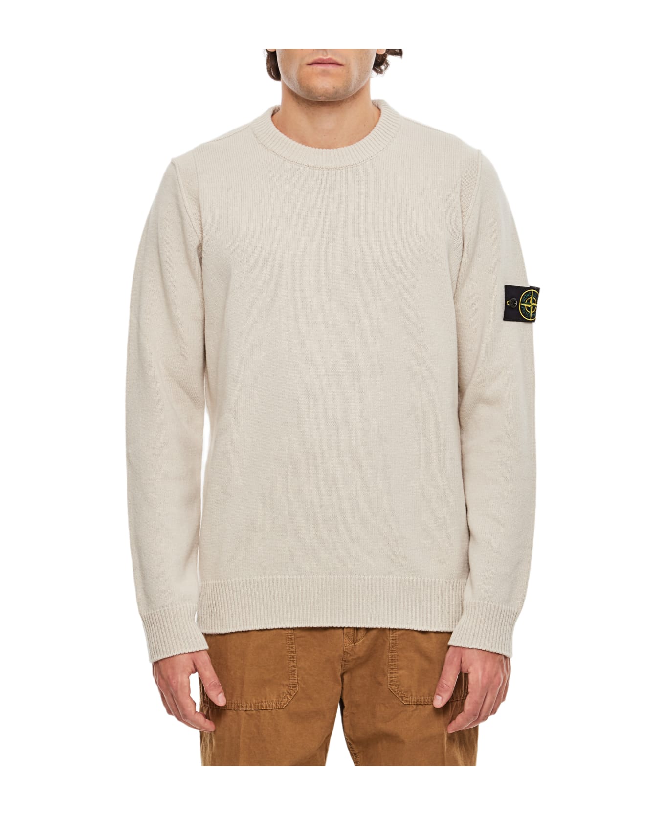 Stone Island Crewneck Knit - White