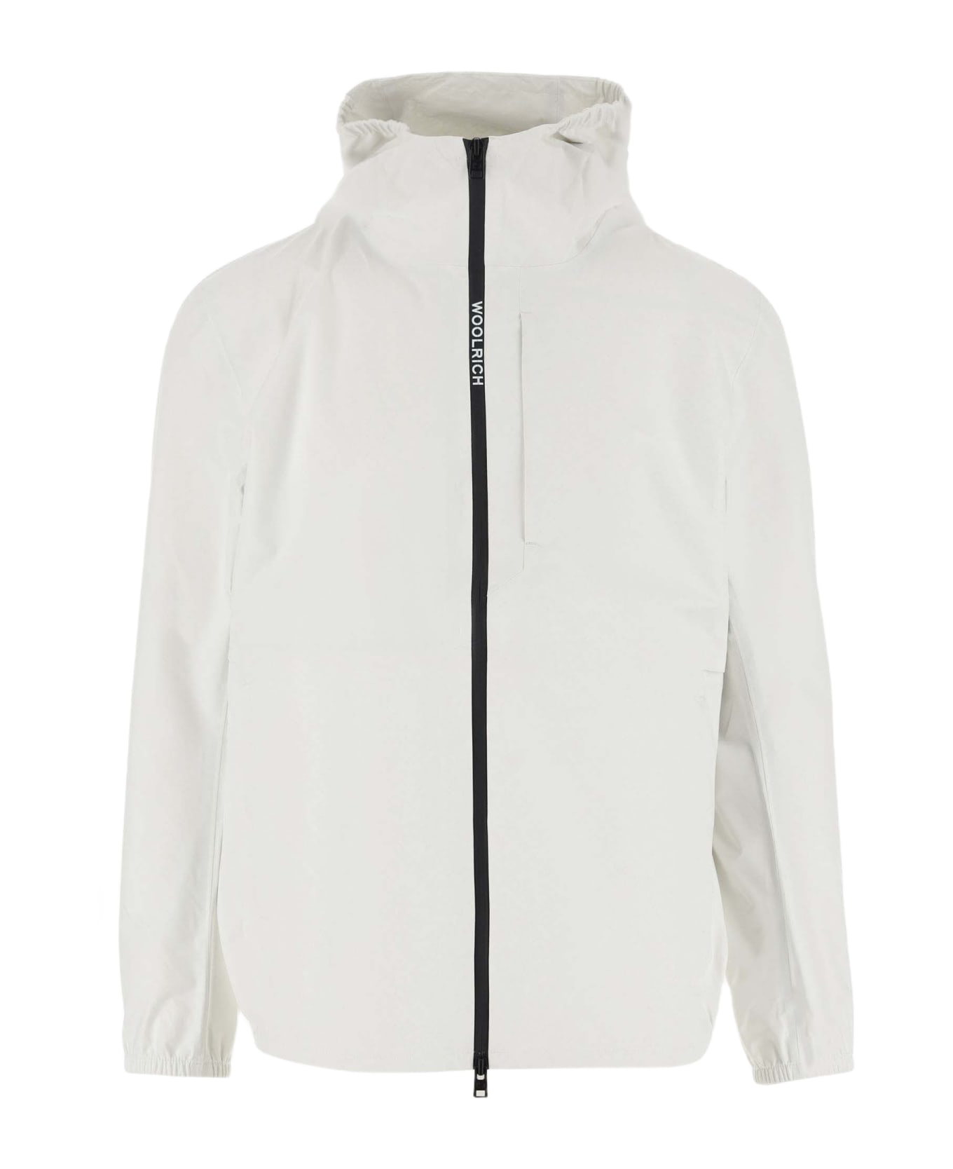 Woolrich Pacific Waterproof Jacket With Hood - White