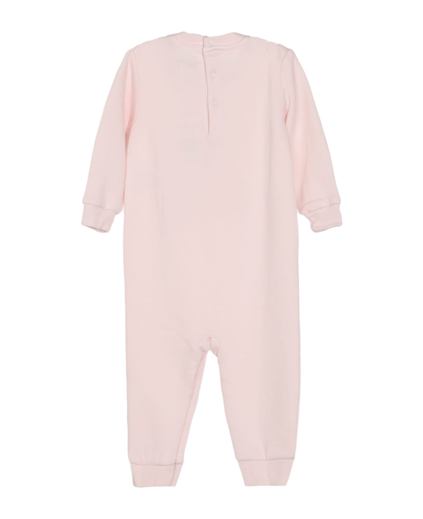 Polo Ralph Lauren Pink Cotton Jumpsuit - DELICATE PINK