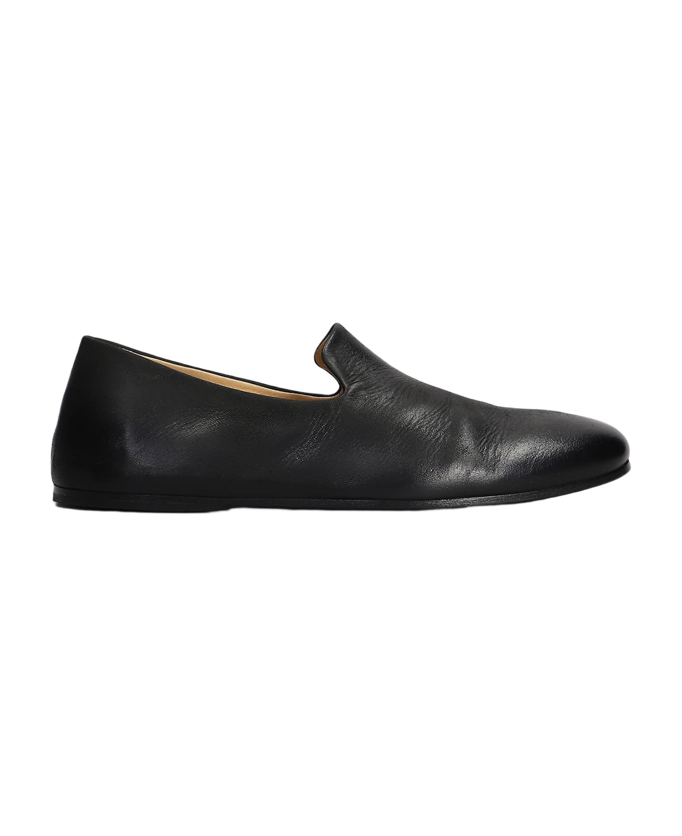 Marsell Steccoblocco Loafers In Black Leather - black