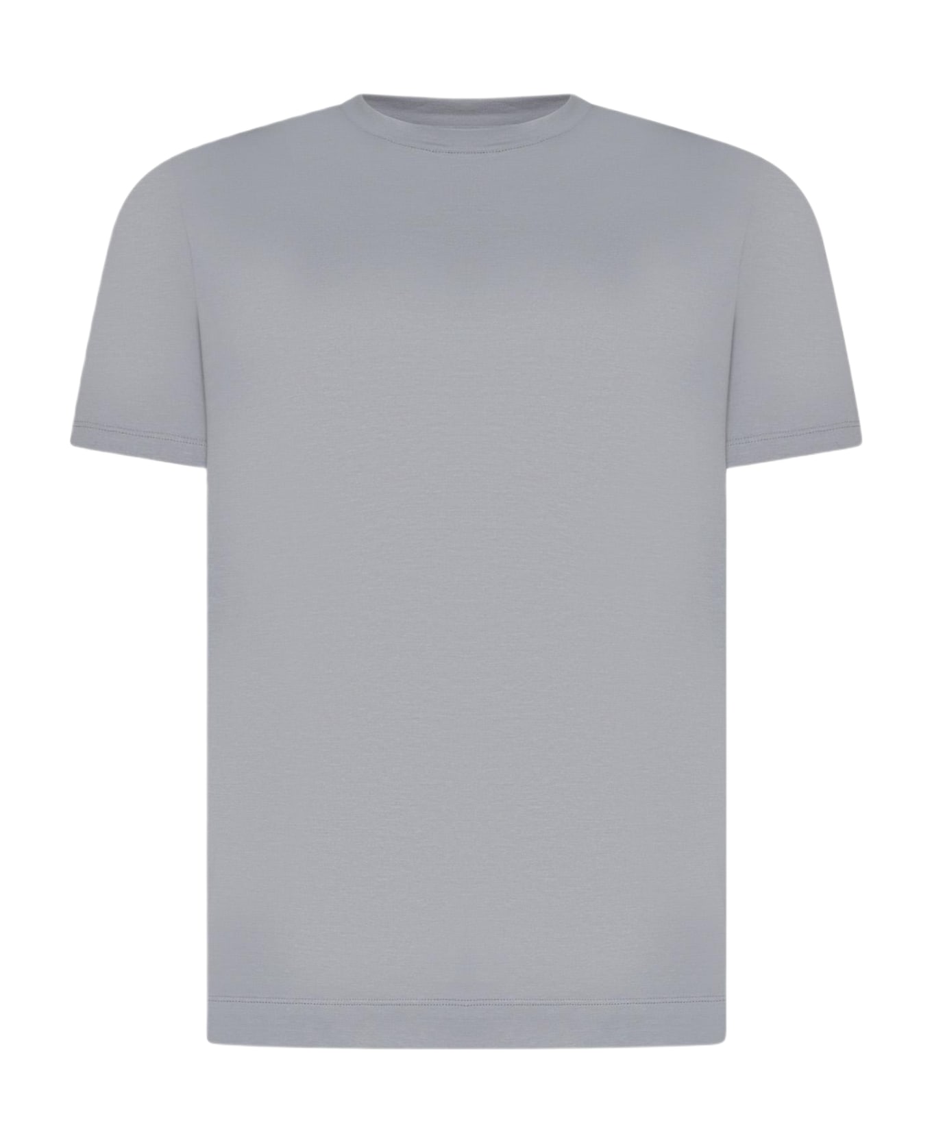 Malo Cotton T-shirt - Grigio chiaro