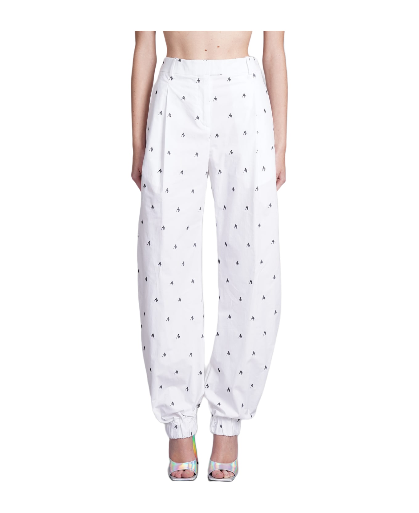 The Attico All Over Logo Pants - 20