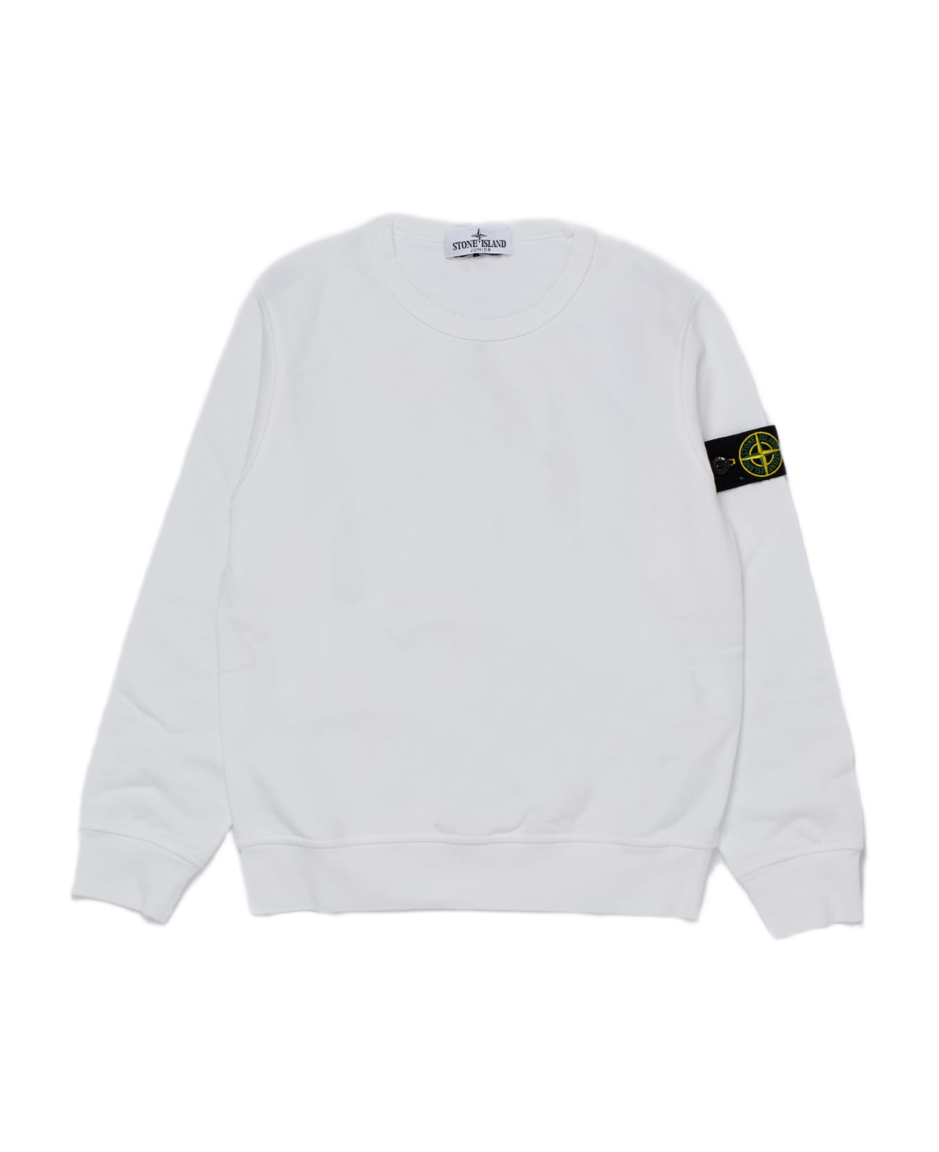 Stone Island Junior Sweatshirt Sweatshirt - BIANCO