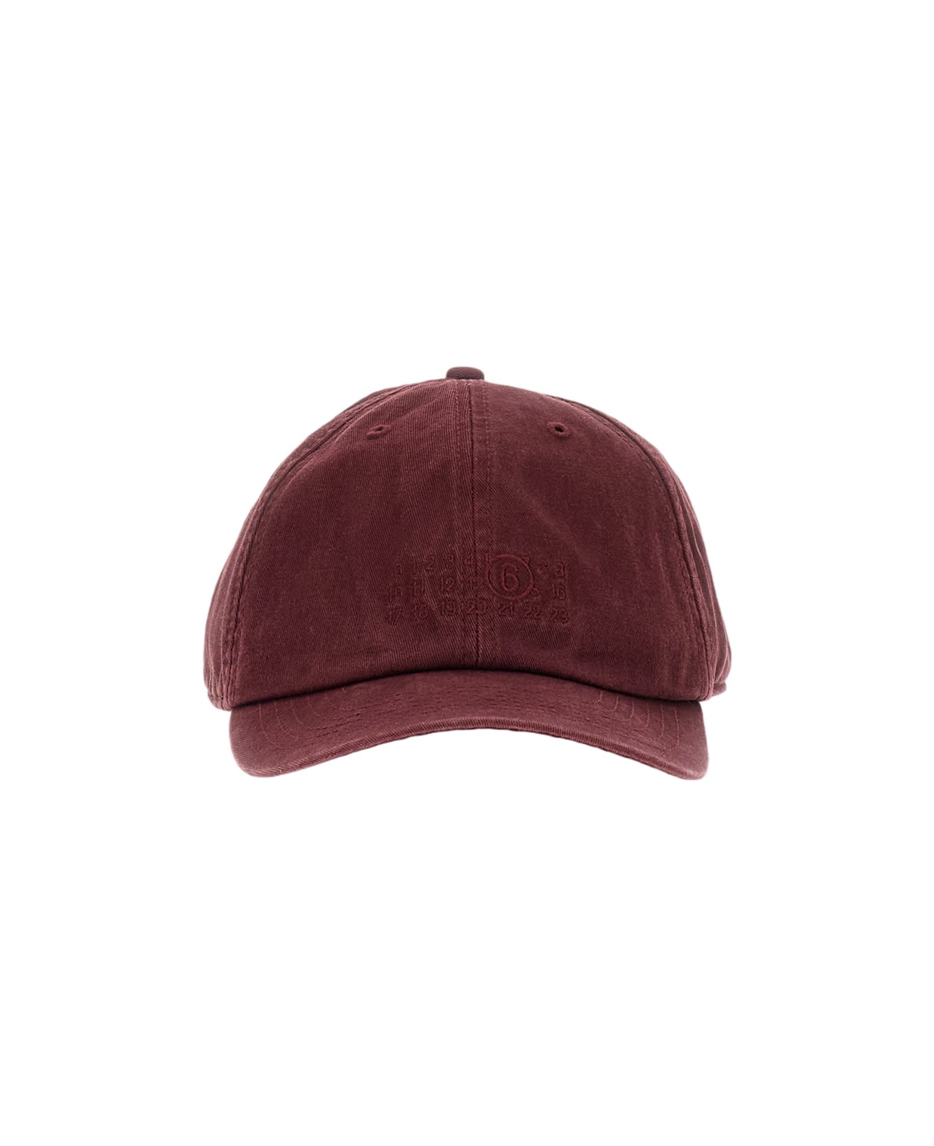 MM6 Maison Margiela Cotton Hat - Red