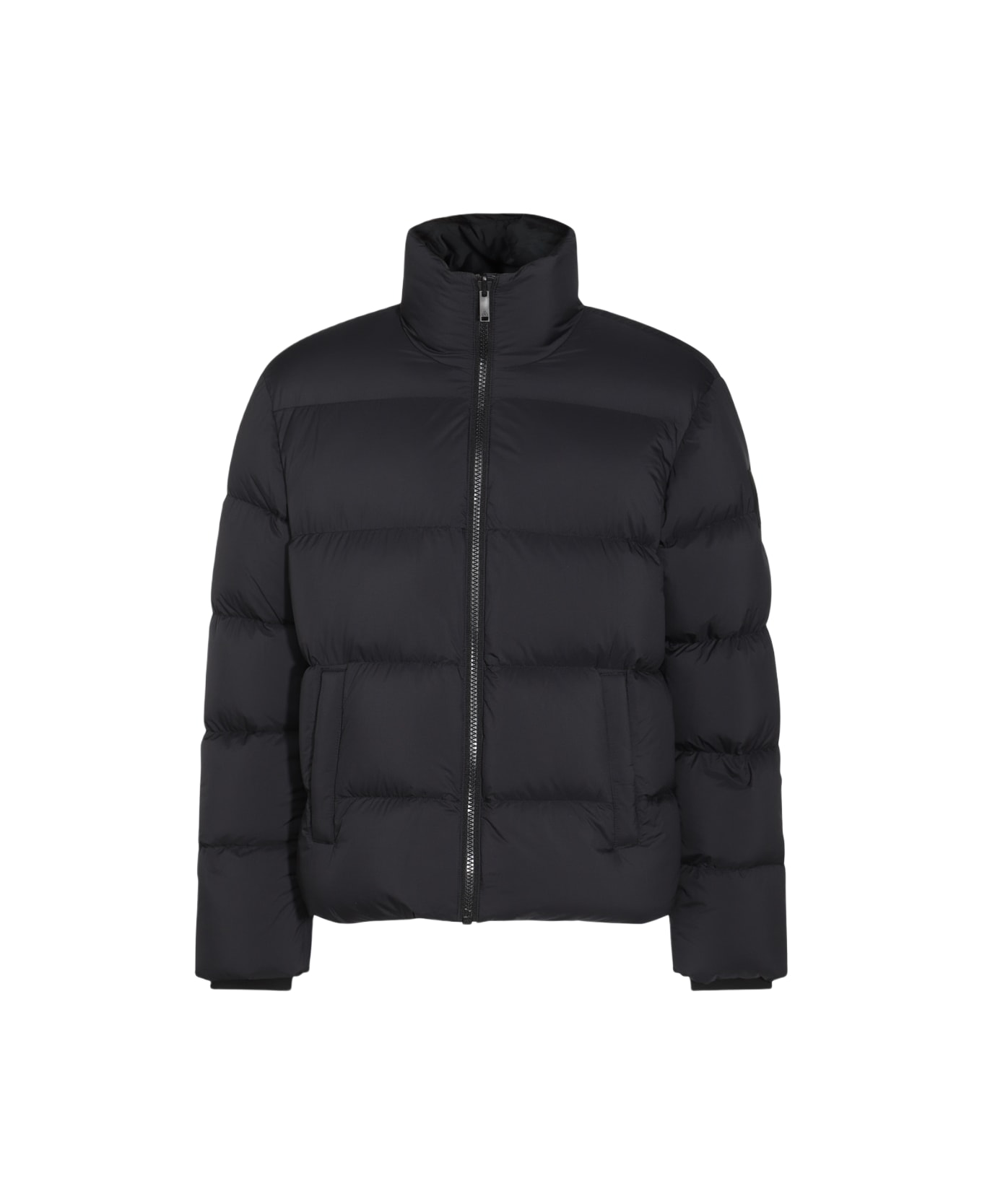 Moose Knuckles Black King Puffer Down Jacket - Black