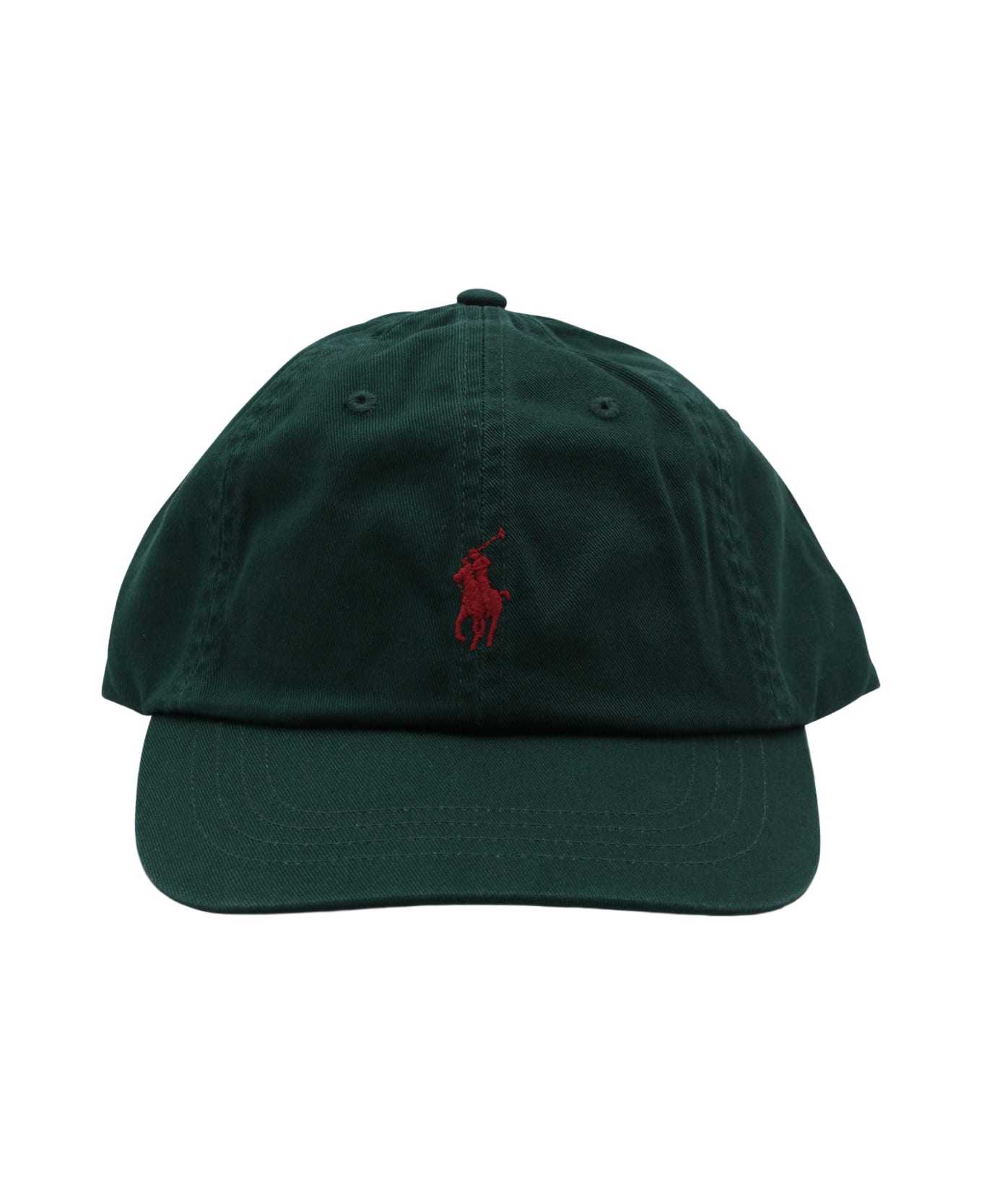 Polo Ralph Lauren Collage Green Cotton Hat - COLLEGE GREEN