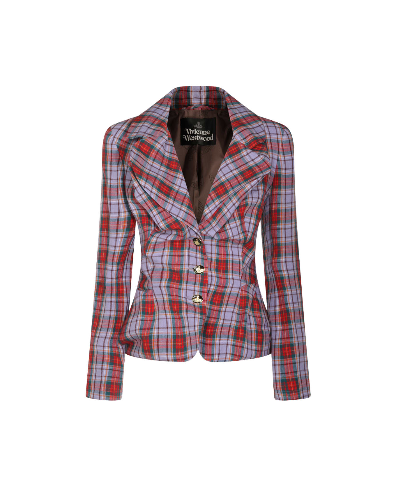 Vivienne Westwood Multicolor Blazer - Red