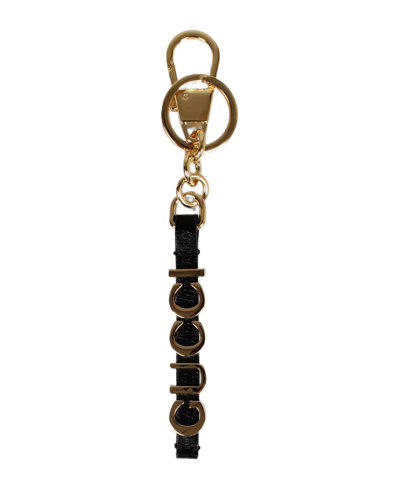 Gucci 'gucci' Keyring - Black