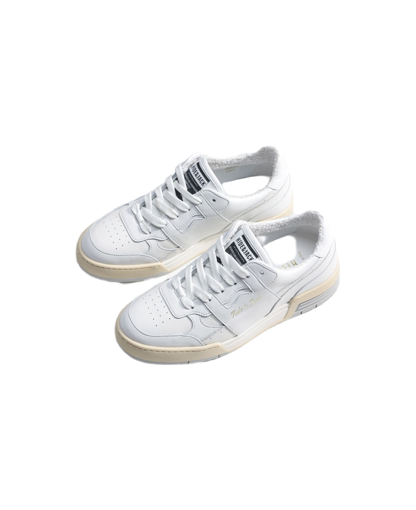 Hide&Jack Low Top Sneaker - Raby White