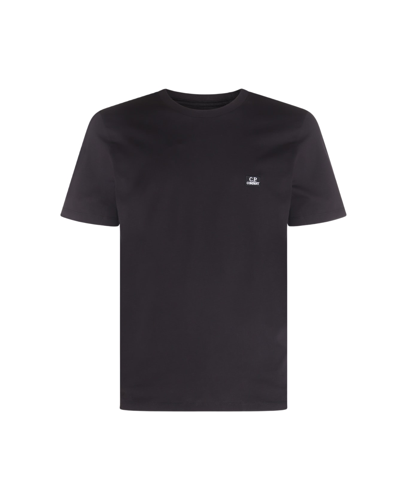 C.P. Company Black Cotton T-shirt - Black
