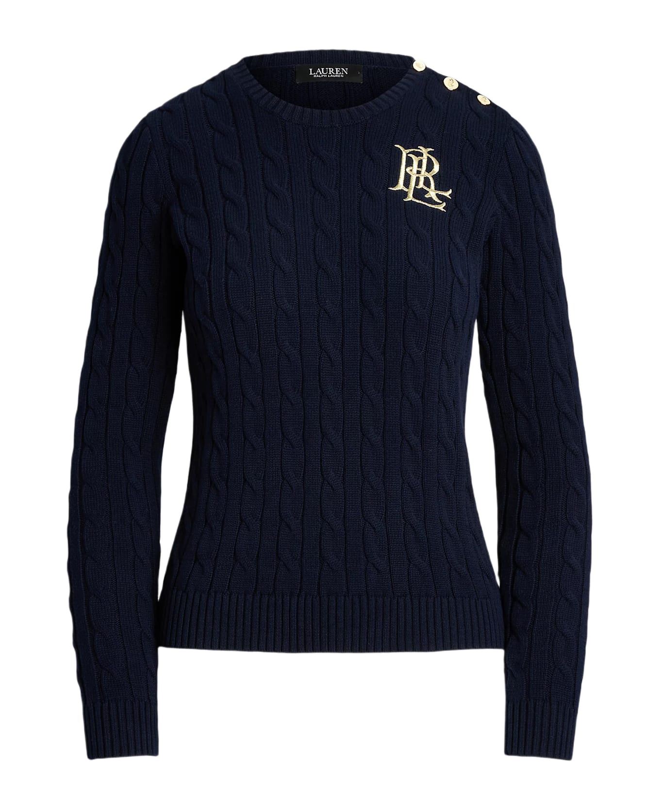 Ralph Lauren Montiva Long Sleeve Pullover - Lauren Navy