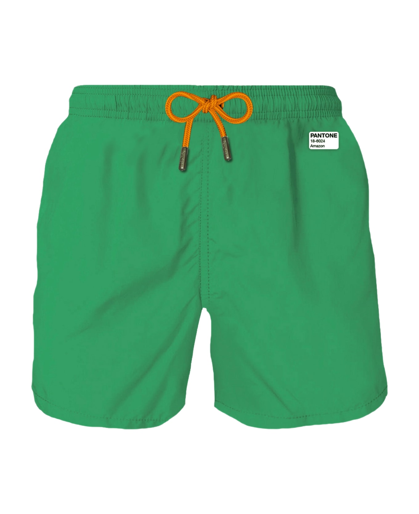 MC2 Saint Barth Man Green Swim Shorts | Pantone Special Edition - GREEN
