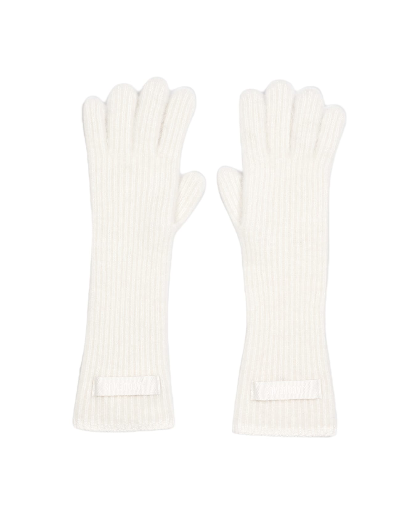 Jacquemus Les Gants Gros Grain Gloves - Off White