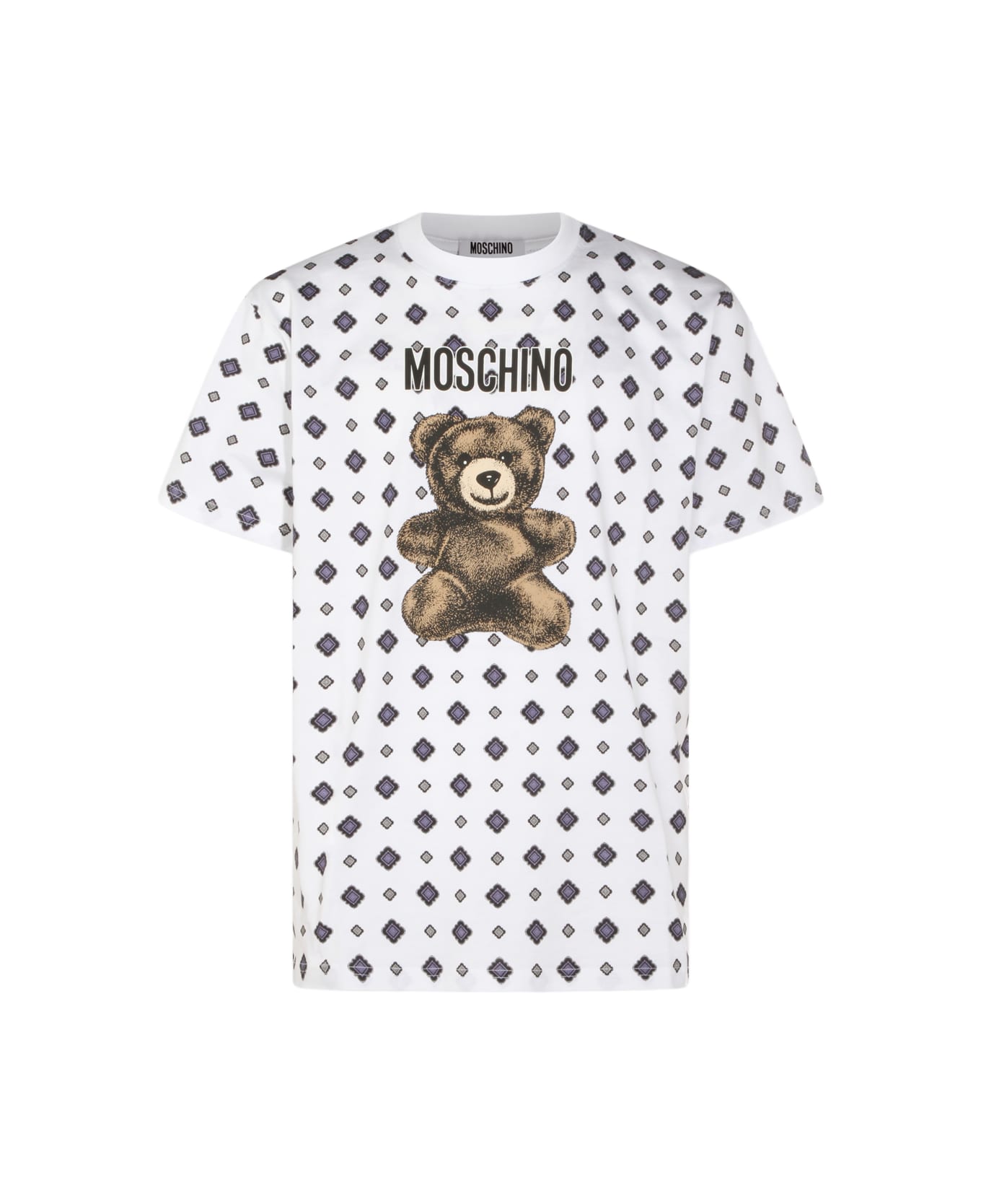 Moschino White Cotton T-shirt - White