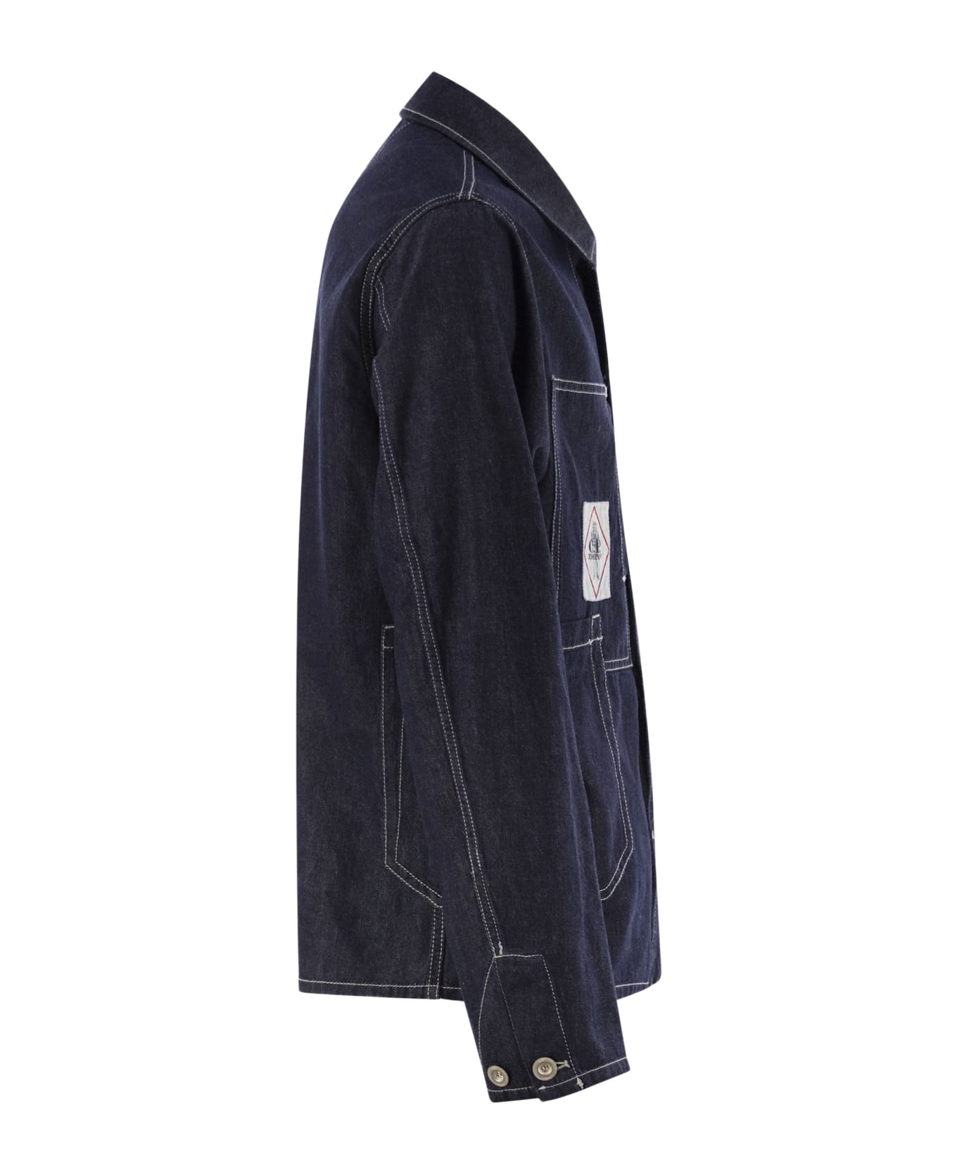 C.P. Company Cotton Denim Jacket - Blue