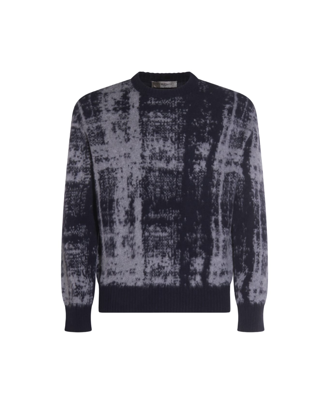 Piacenza Cashmere Blue Wool Knitwear - Fantasia