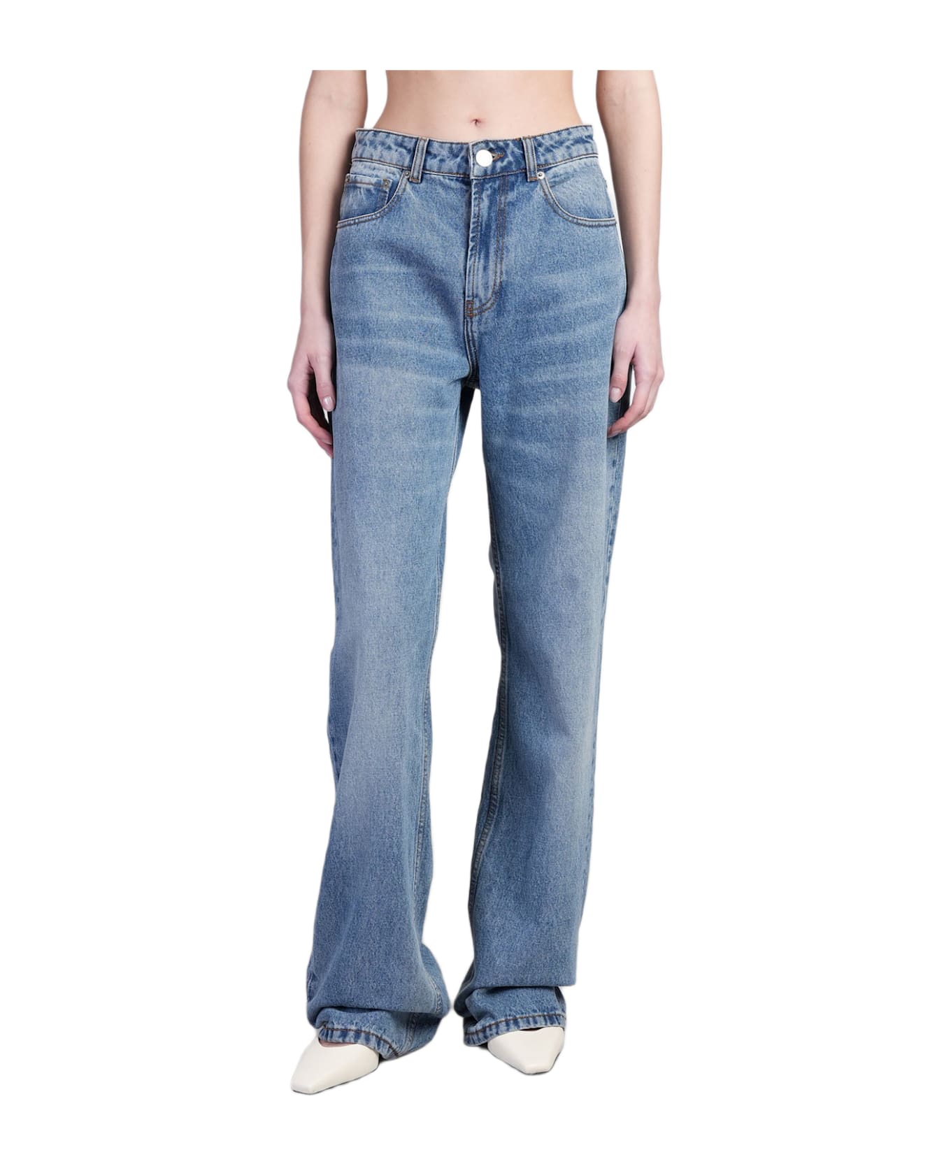 Ami Alexandre Mattiussi Jeans In Blue Cotton - blue