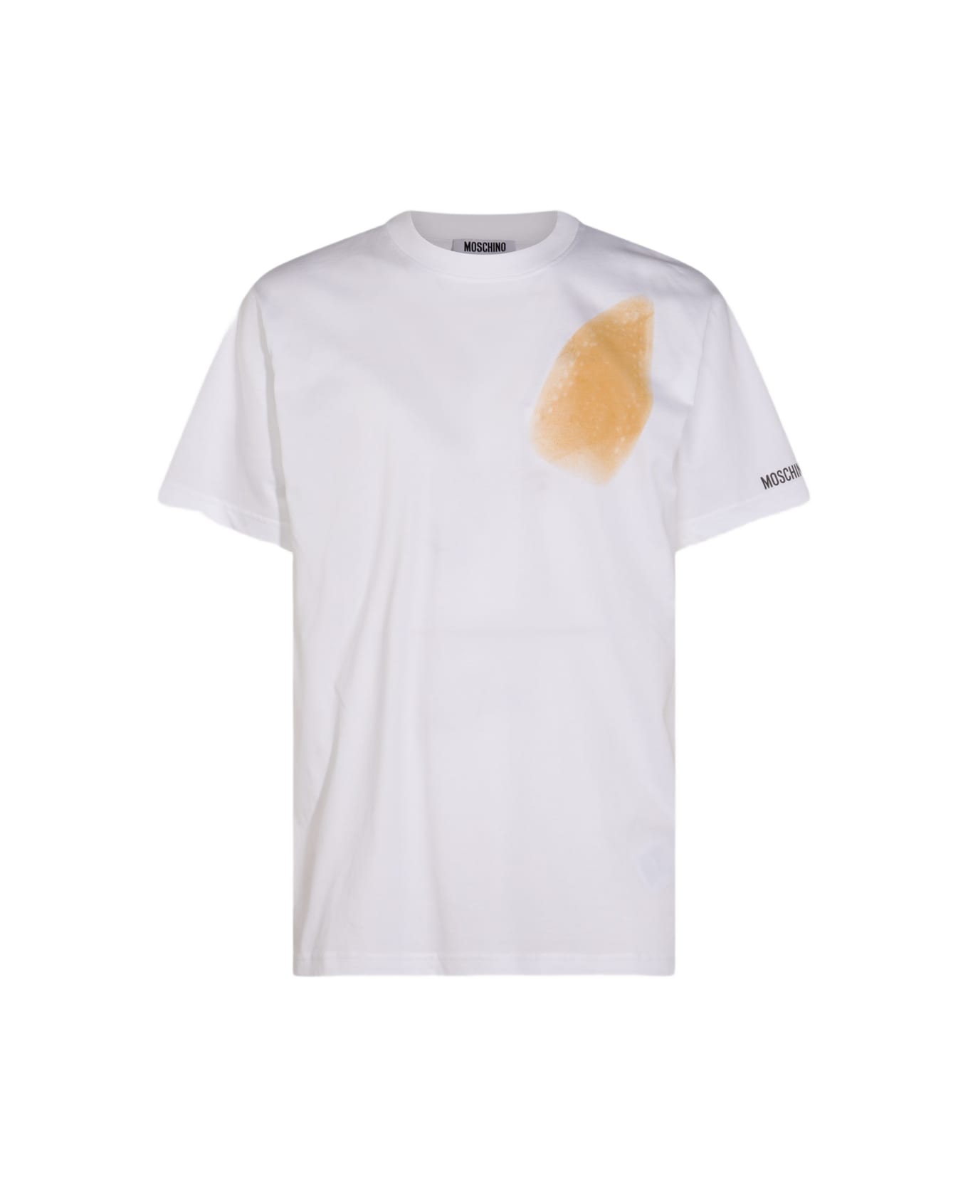 Moschino White Cotton T-shirt - White