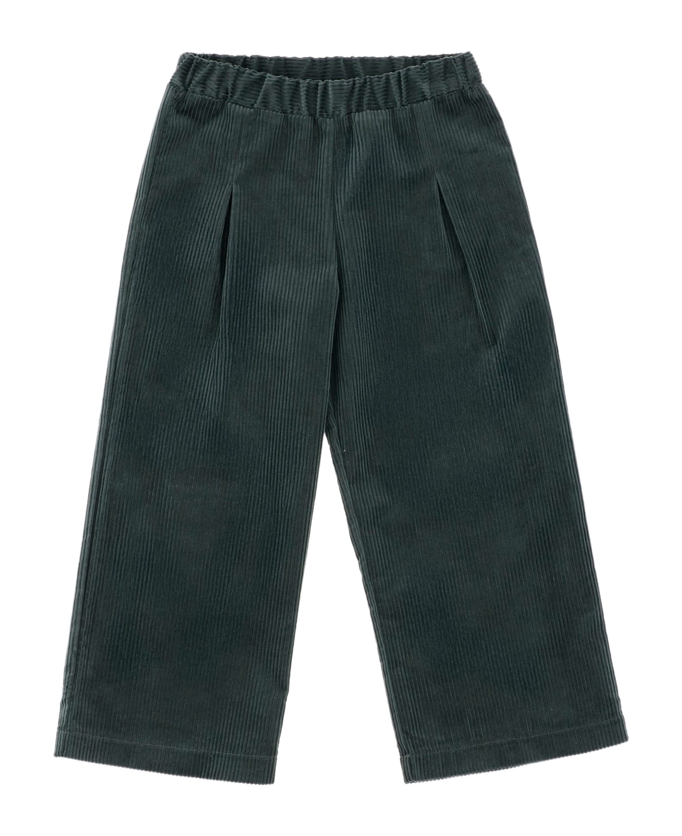 Nicoletta Fanna Corduroy Trousers - Green