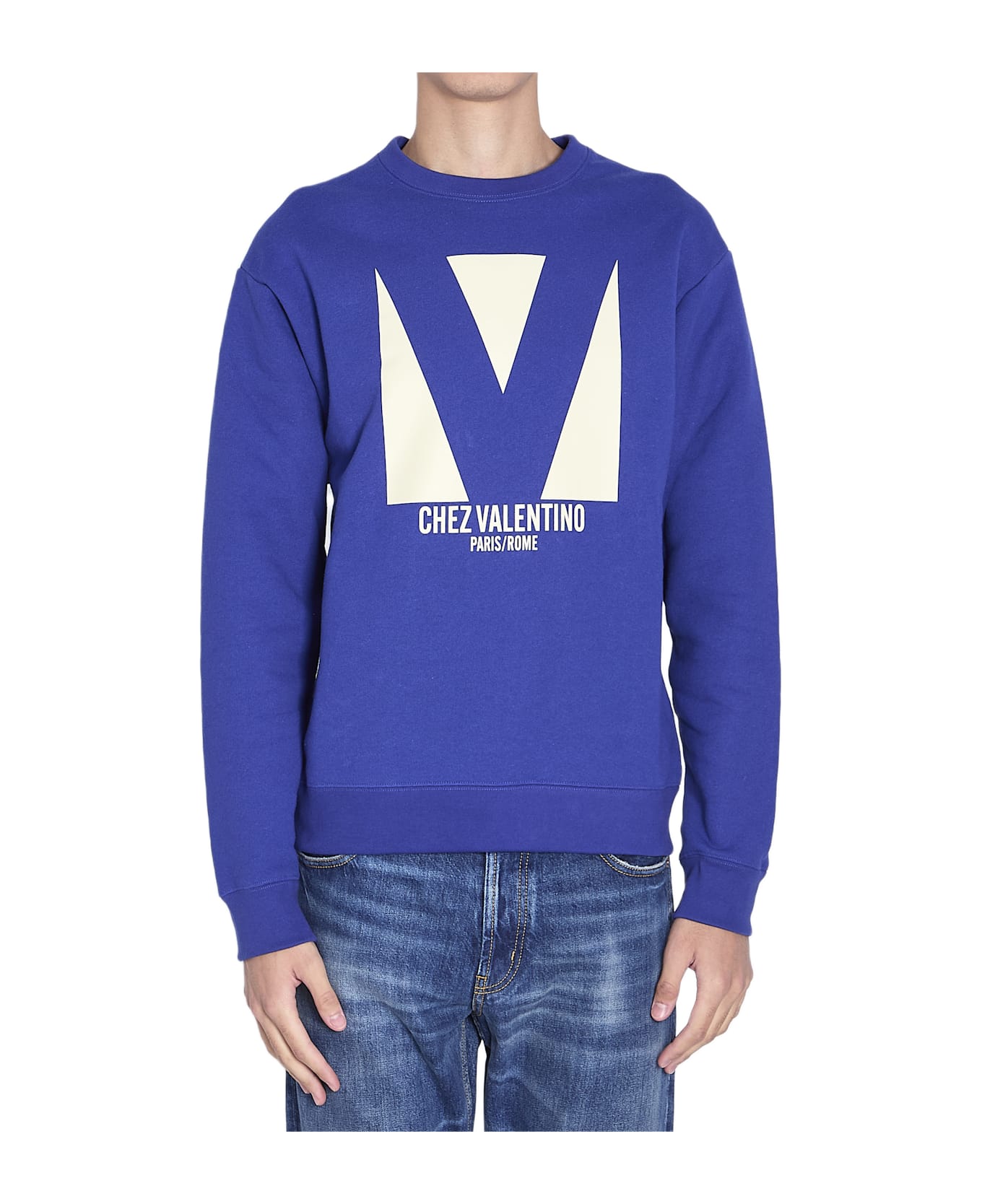 Valentino Chez Valentino Sweatshirt - Blue