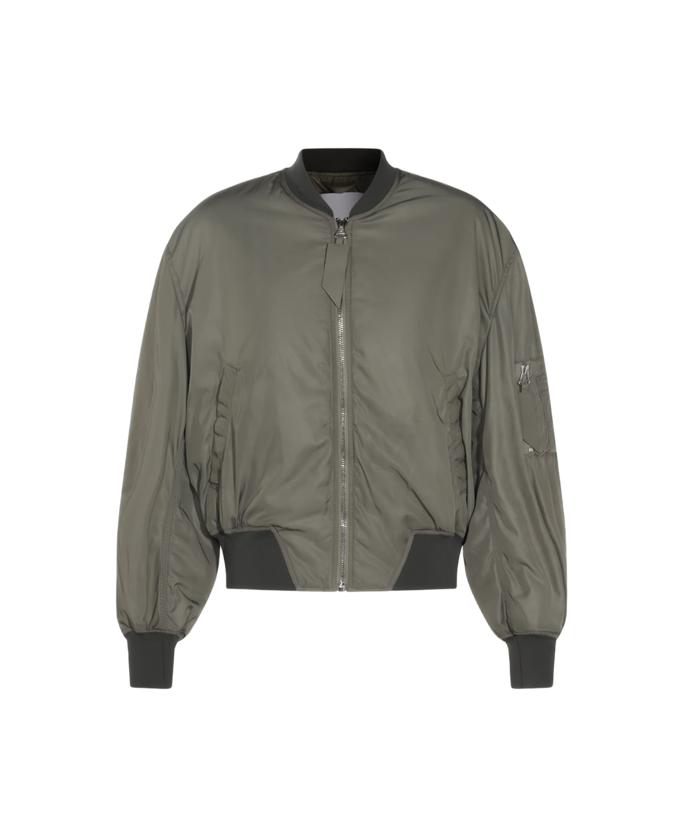 The Attico Dark Green Casual Jacket - Green