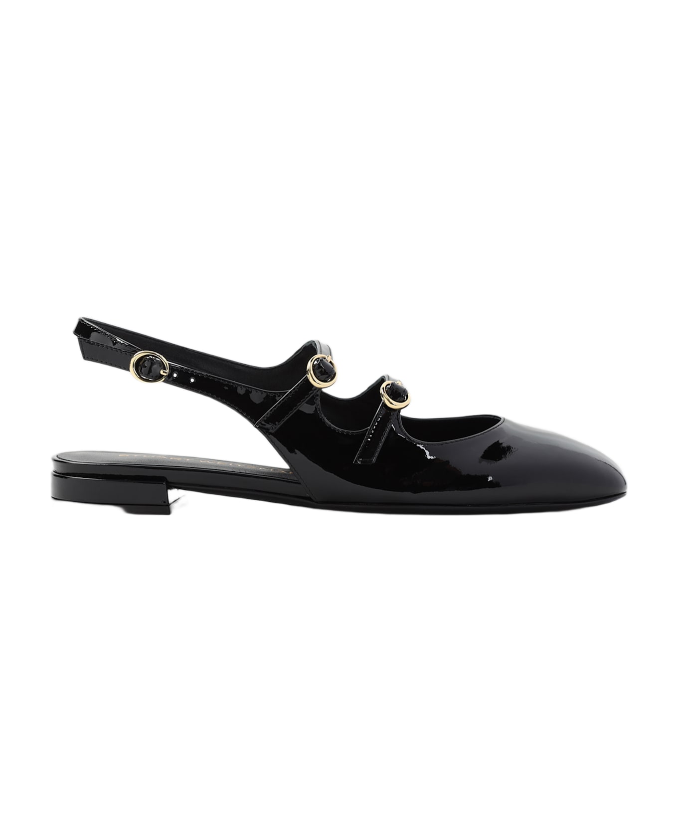 Stuart Weitzman Benni Ballerinas - Blk Black