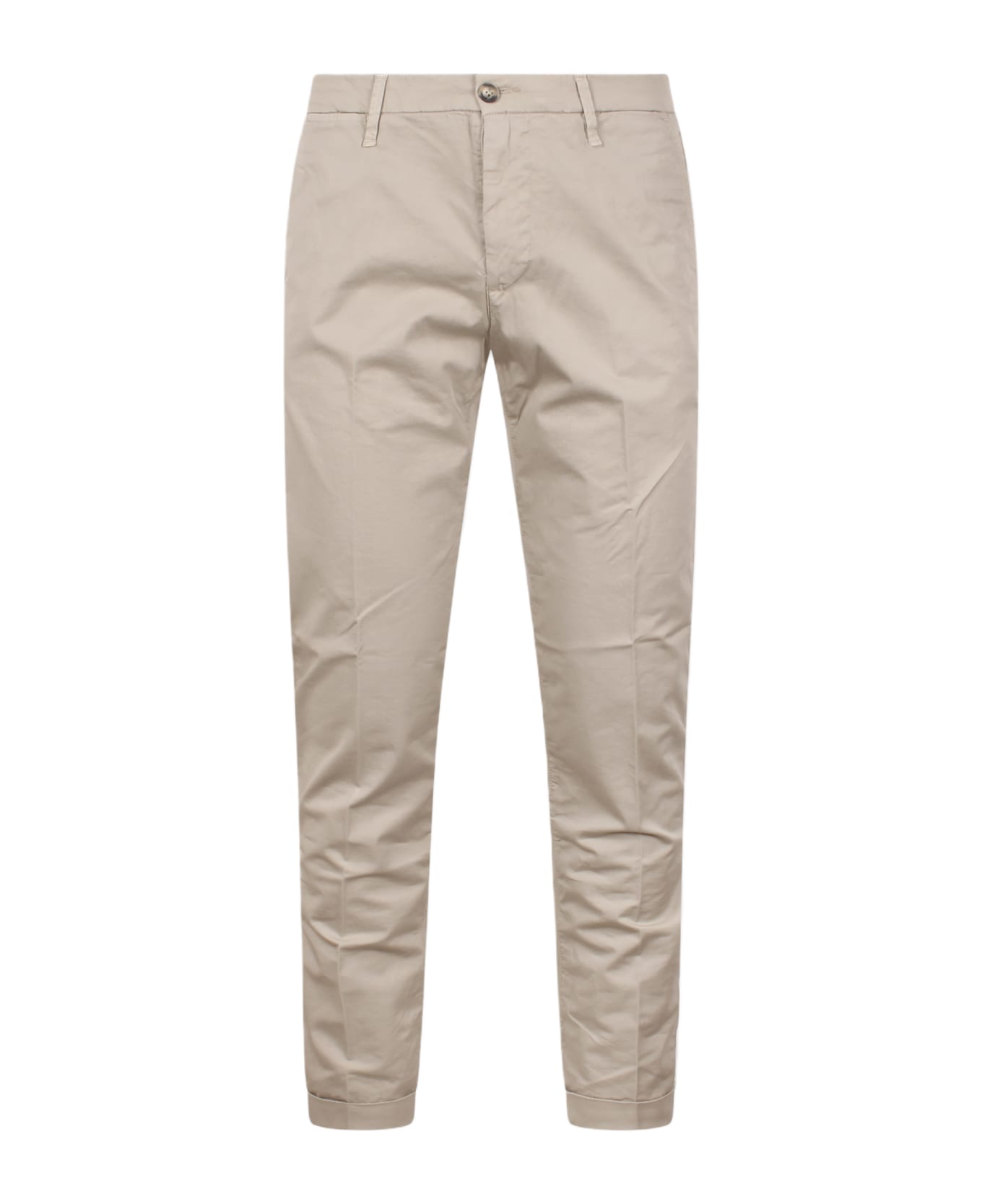 Re-HasH Mucha Chinos Pant - Nude & Neutrals