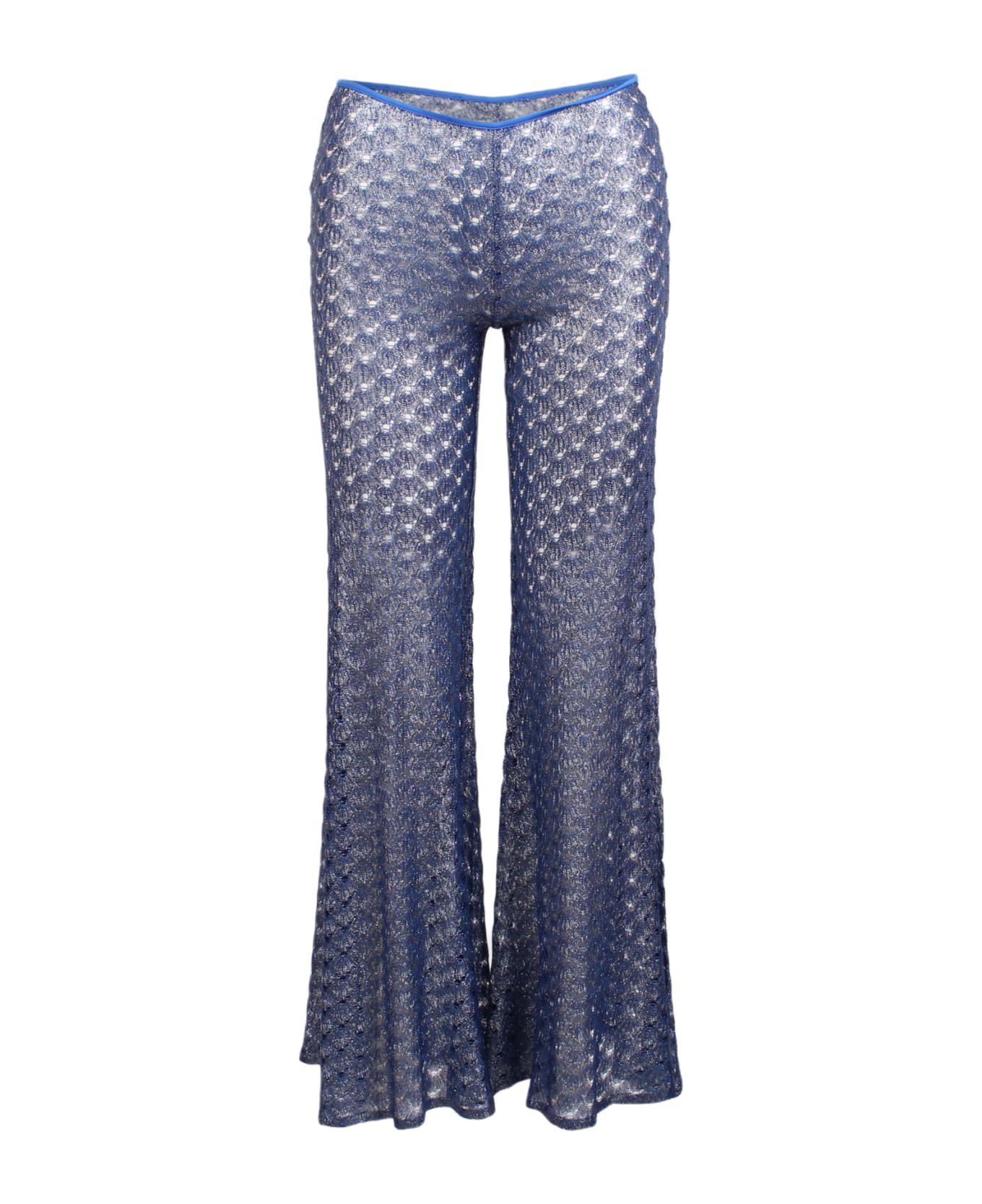 Missoni Lace-effect Flared Trousers ボトムス