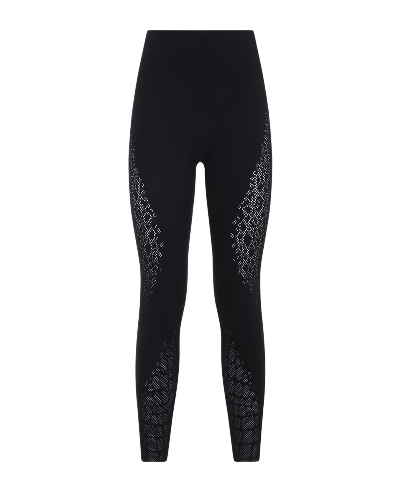 Wolford Reptile Net Leggings - Black