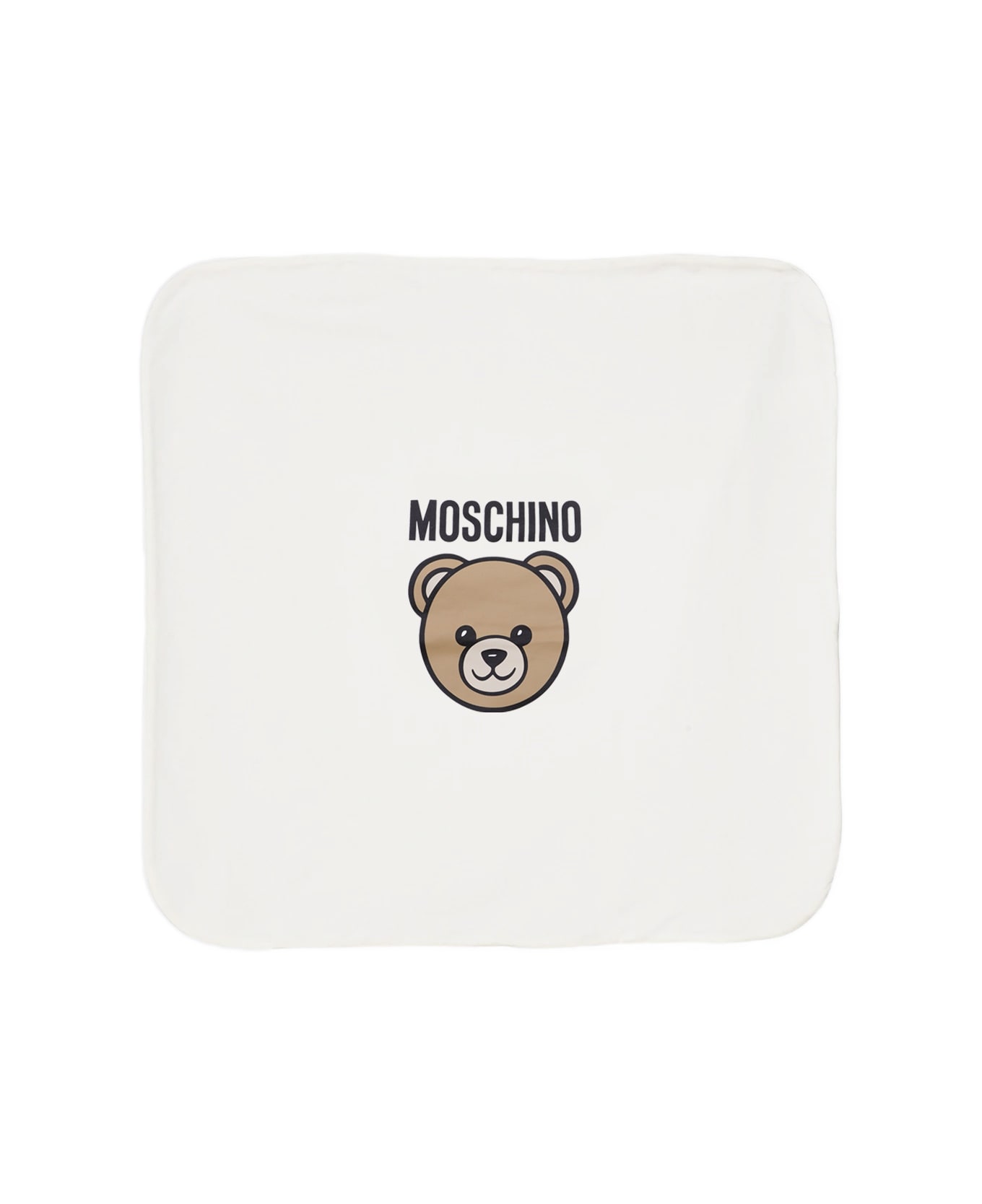 Moschino White Cotton Nursery - Cloud