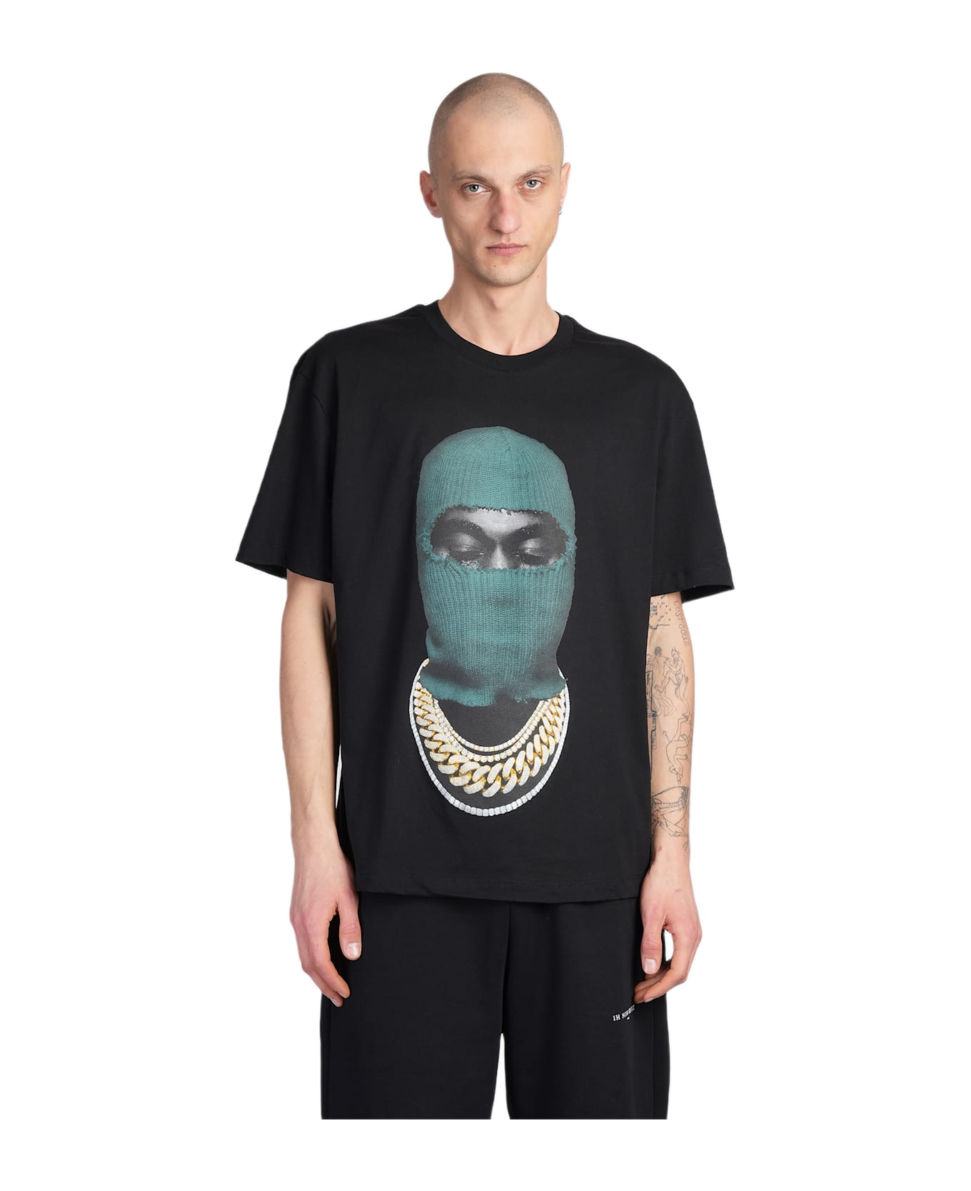 ih nom uh nit T-shirt In Black Cotton - Black