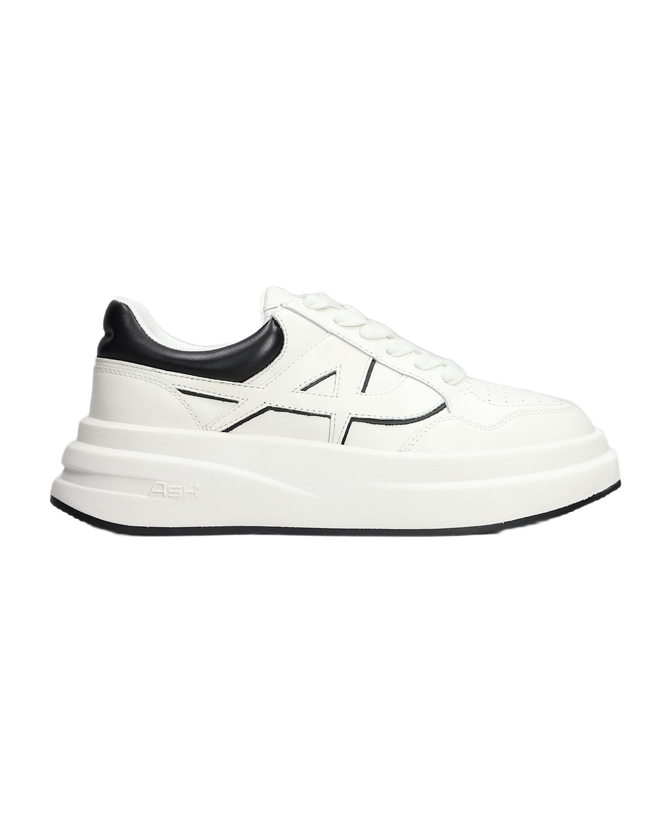 Ash Icone Sneakers In White Leather - white