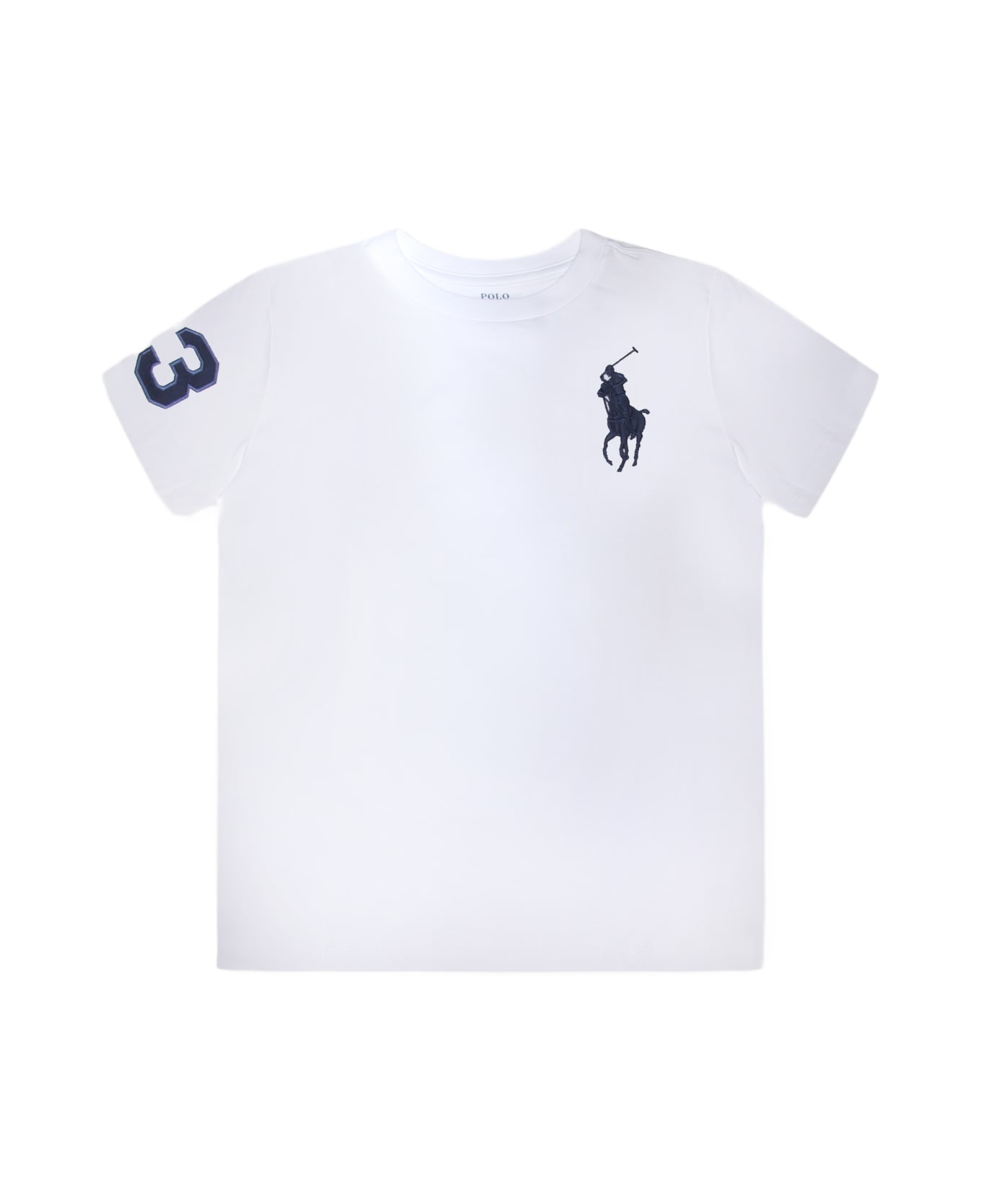 Polo Ralph Lauren White Cotton T-shirt - White
