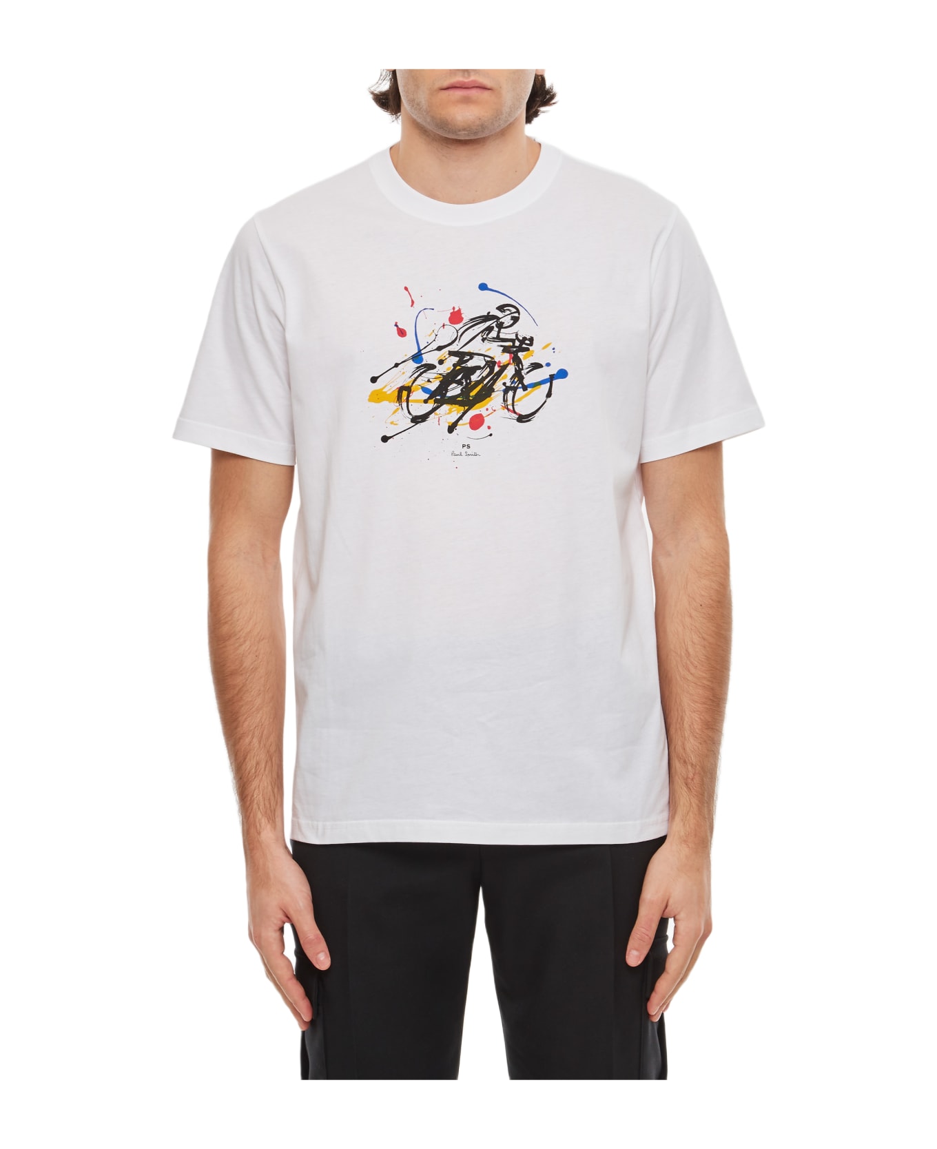 PS by Paul Smith Cyclist T-shirt - White