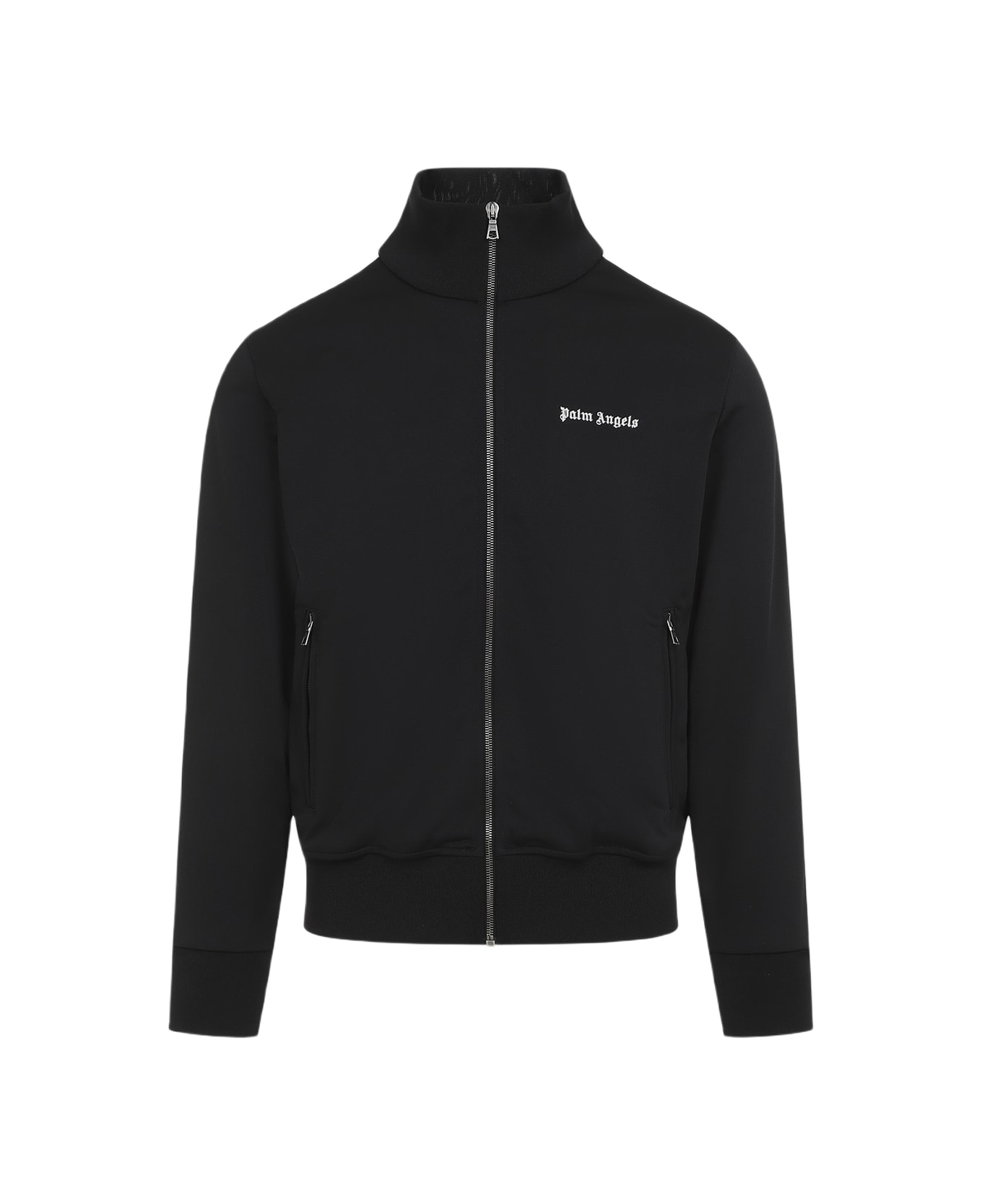 Palm Angels Classic Logo Track Jacket - Black Off White