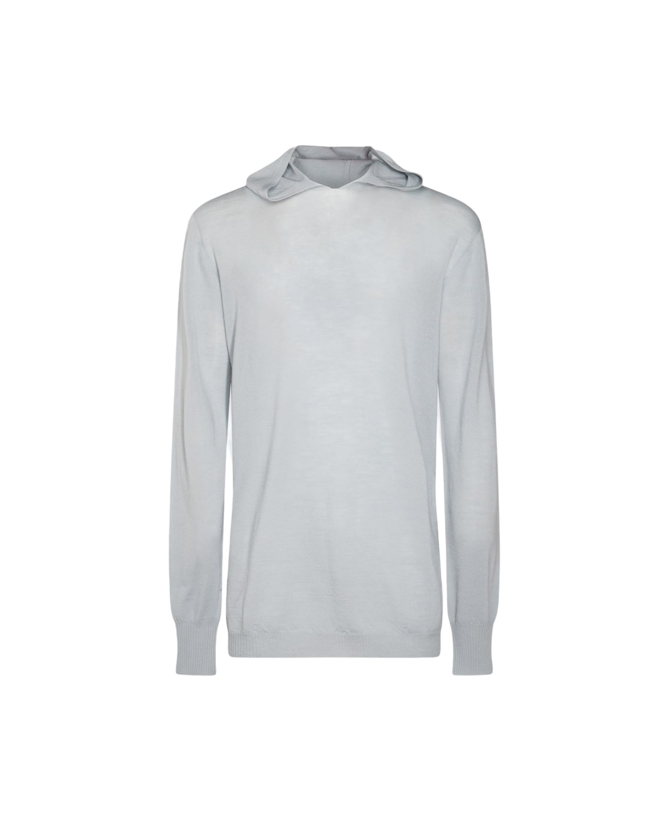 Rick Owens Pale Blue Wool Knitwear - Pale blue