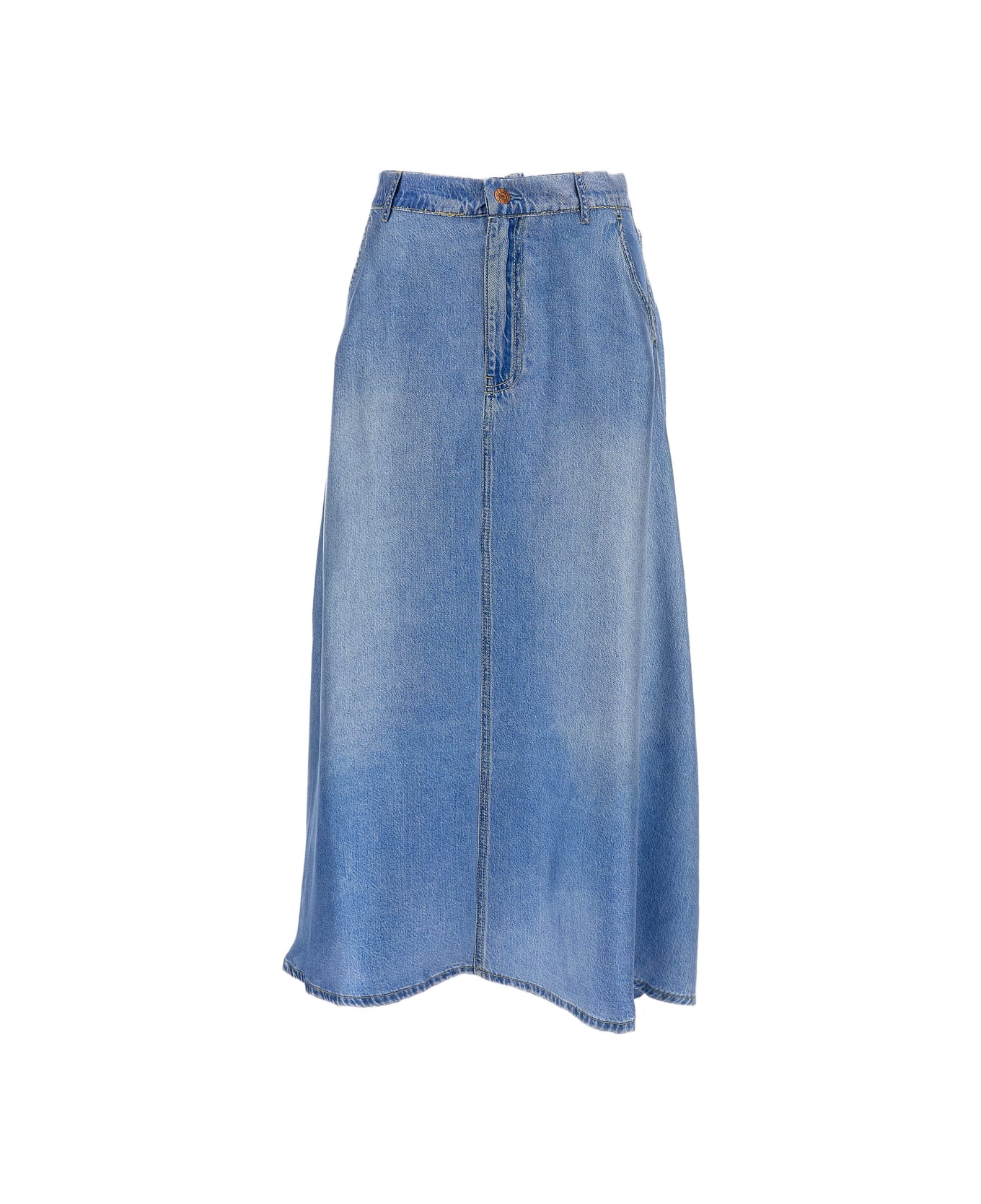 Pierre-Louis Mascia Silk Printed Shirt - Blue