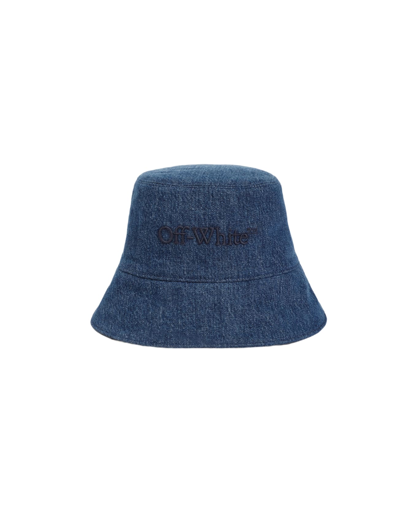 Off-White Denim Bookish Bucket Hat - Medium Blue