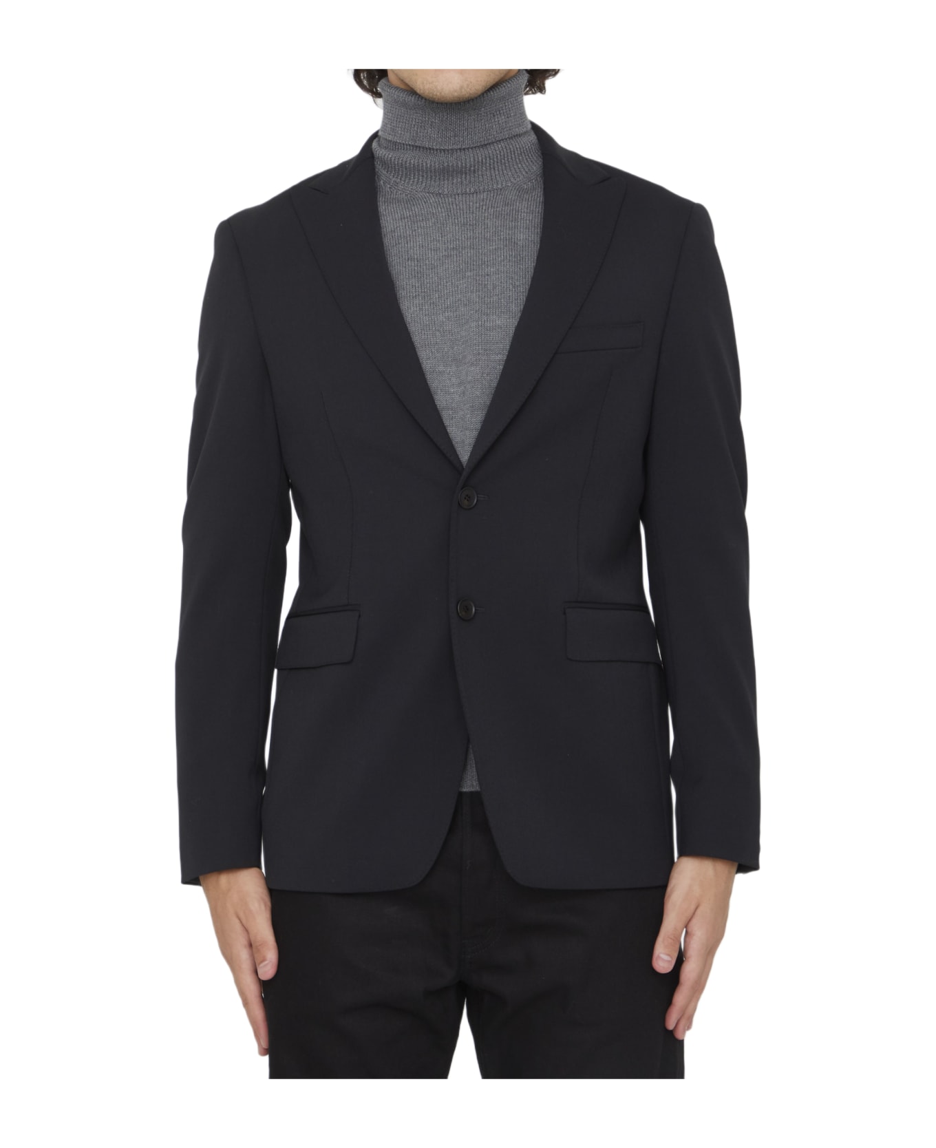 Tonello Single-breasted Jacket - BLACK スーツ
